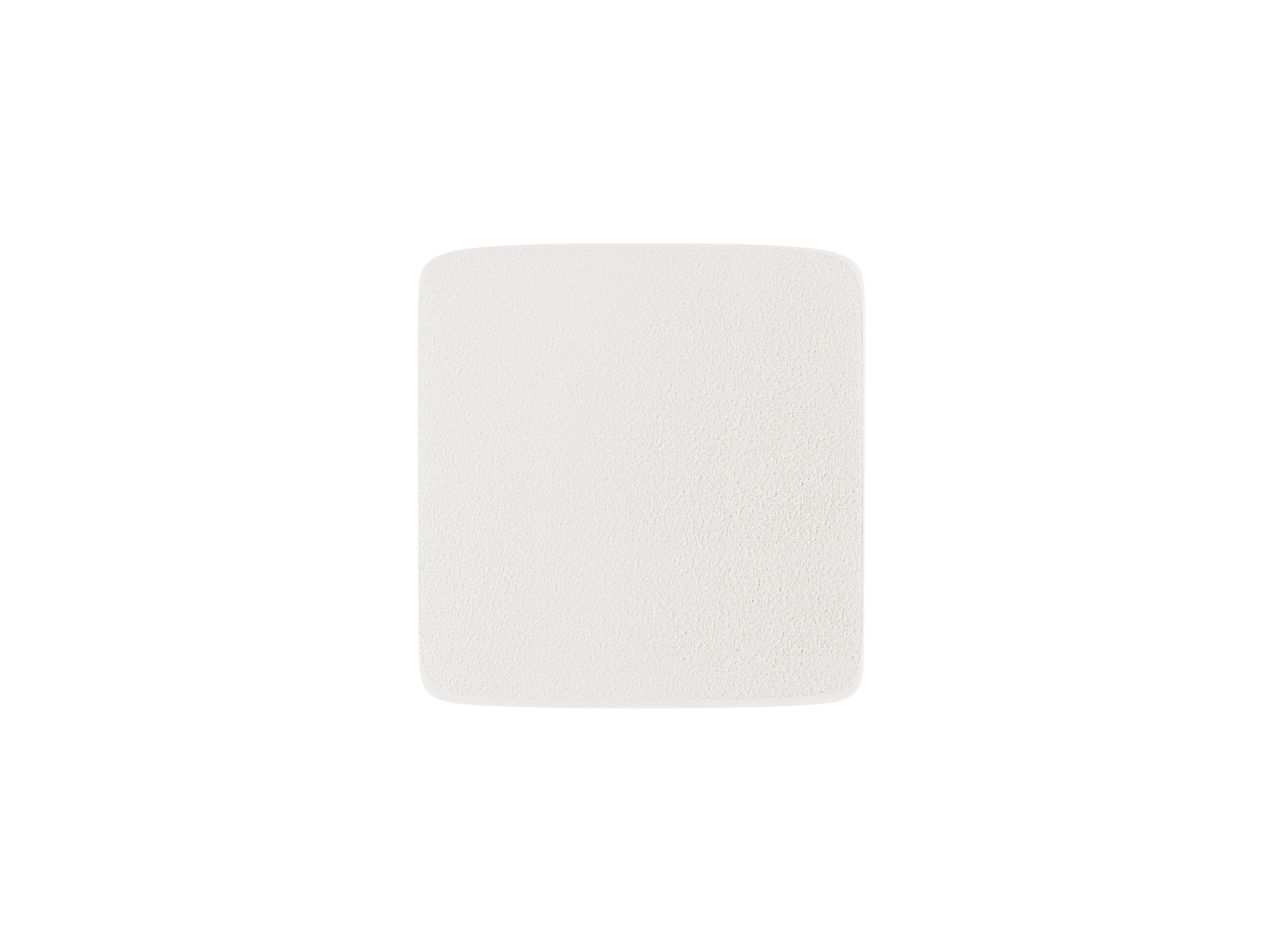 Miley taburet 90x90cm, Material: bouclé
