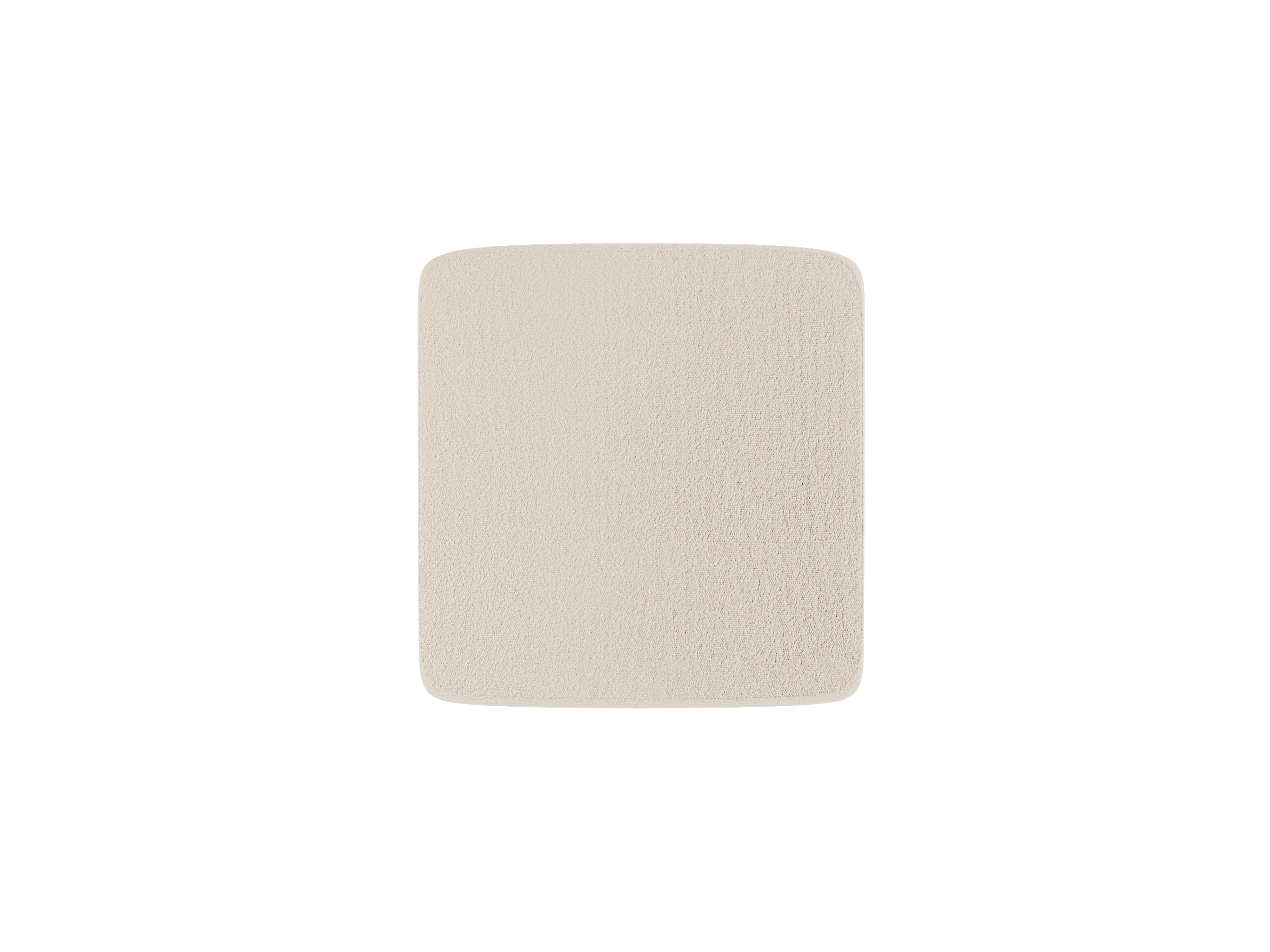 Miley taburet 90x90cm, Material: bouclé