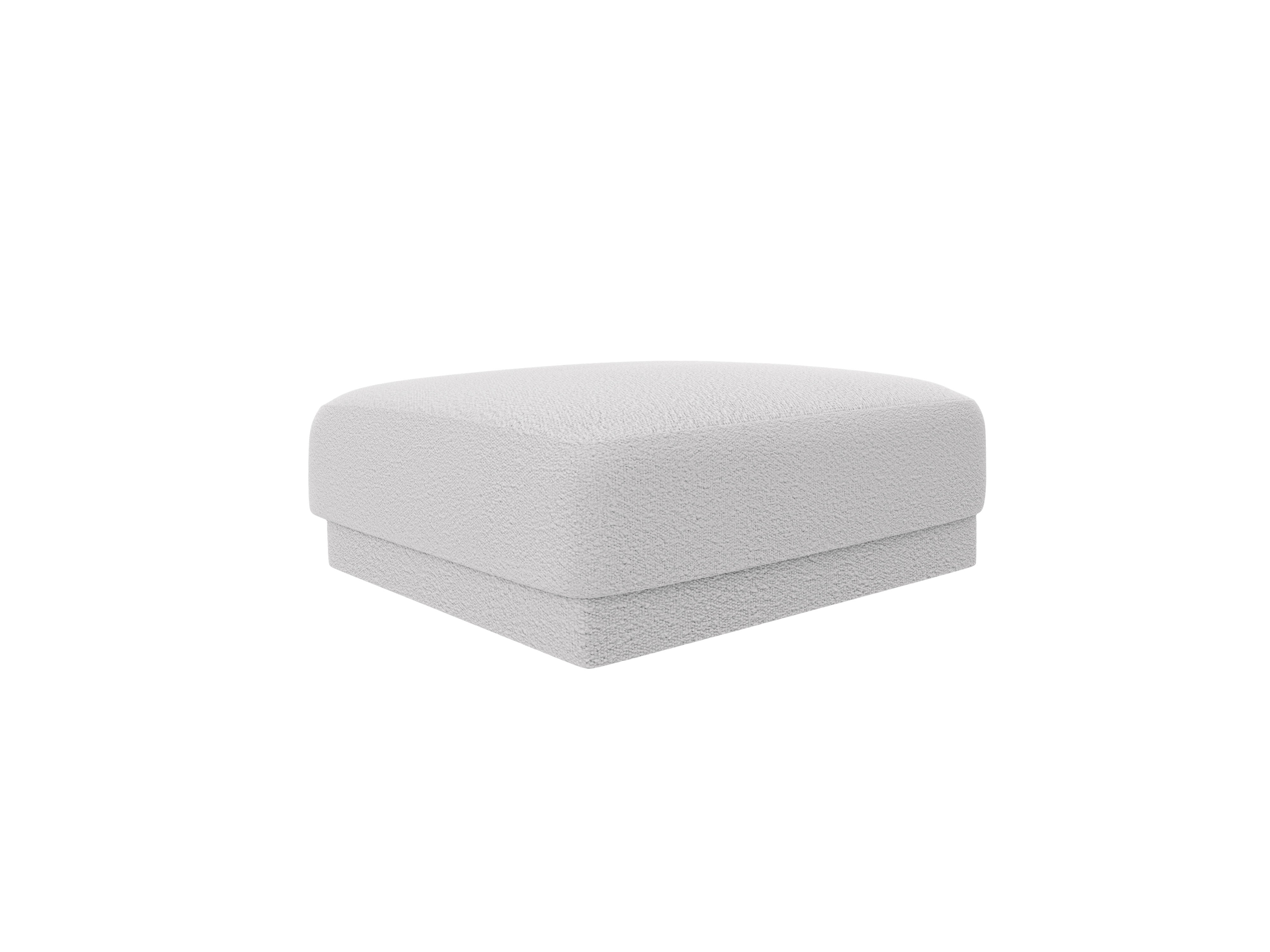Miley taburet 90x90cm, Material: bouclé