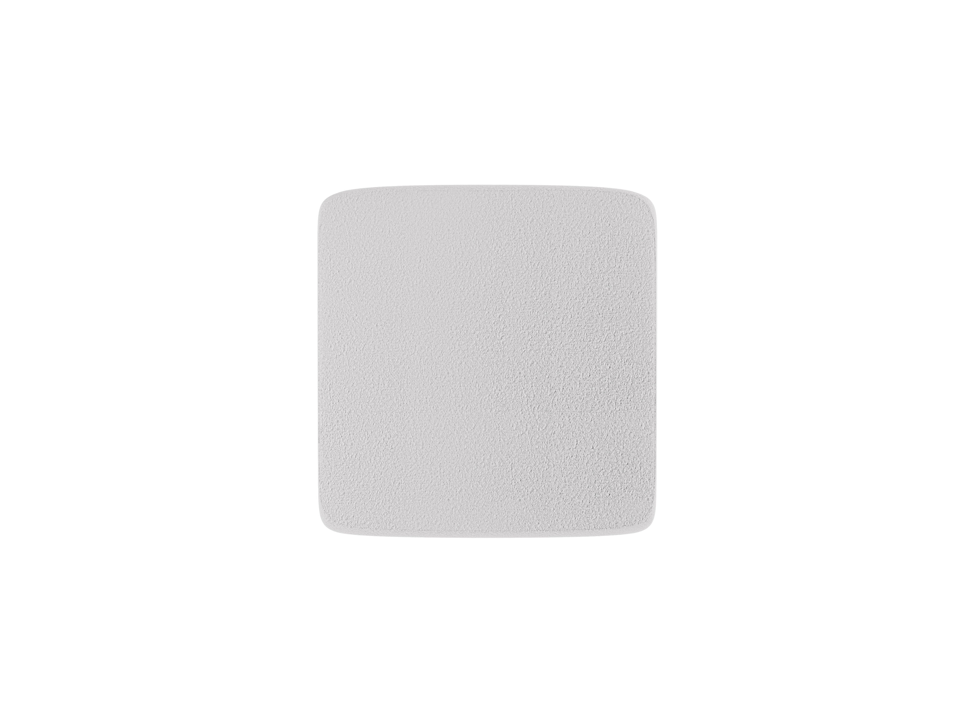 Miley taburet 90x90cm, Material: bouclé
