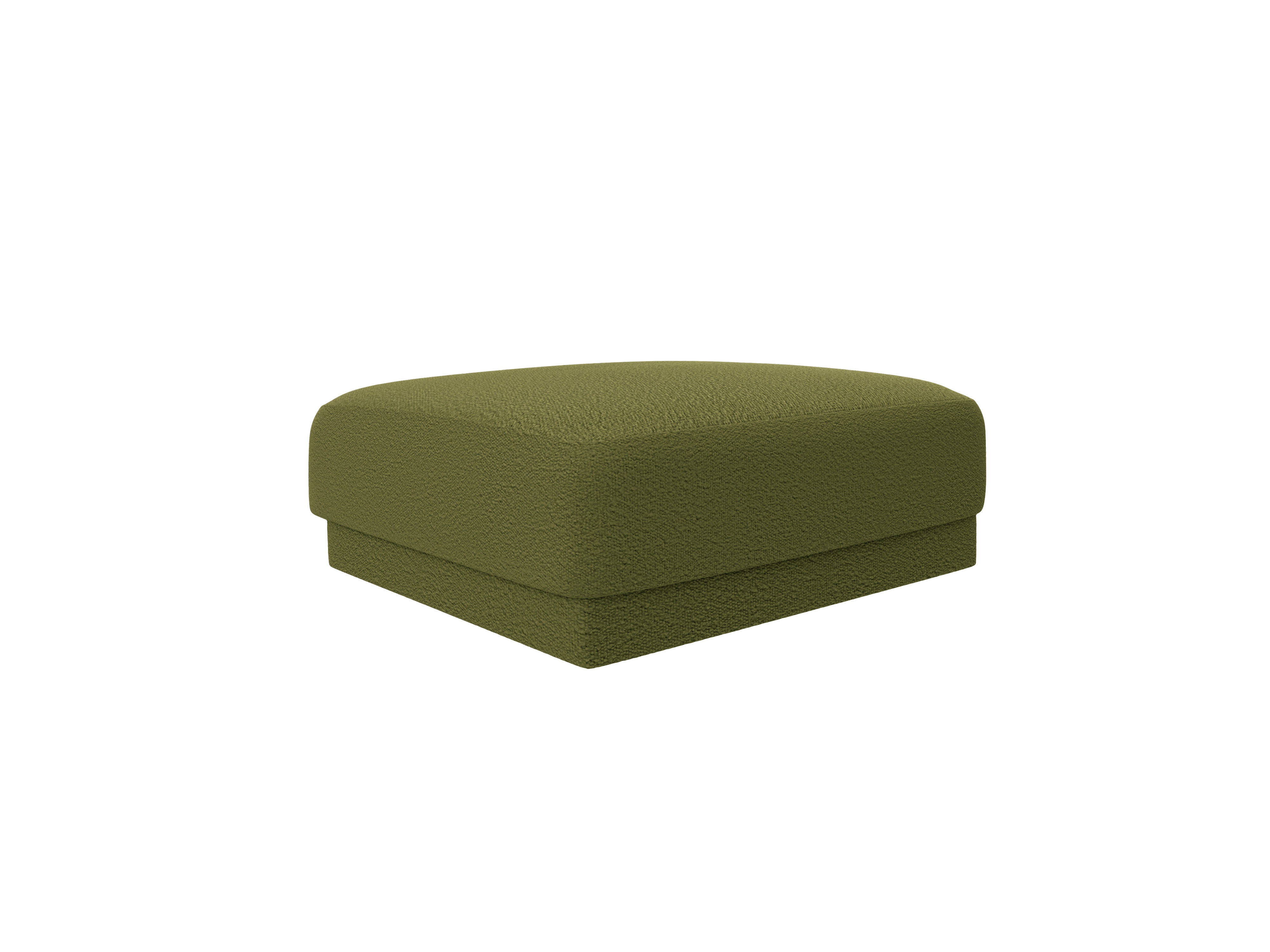 Miley taburet 90x90cm, Material: bouclé