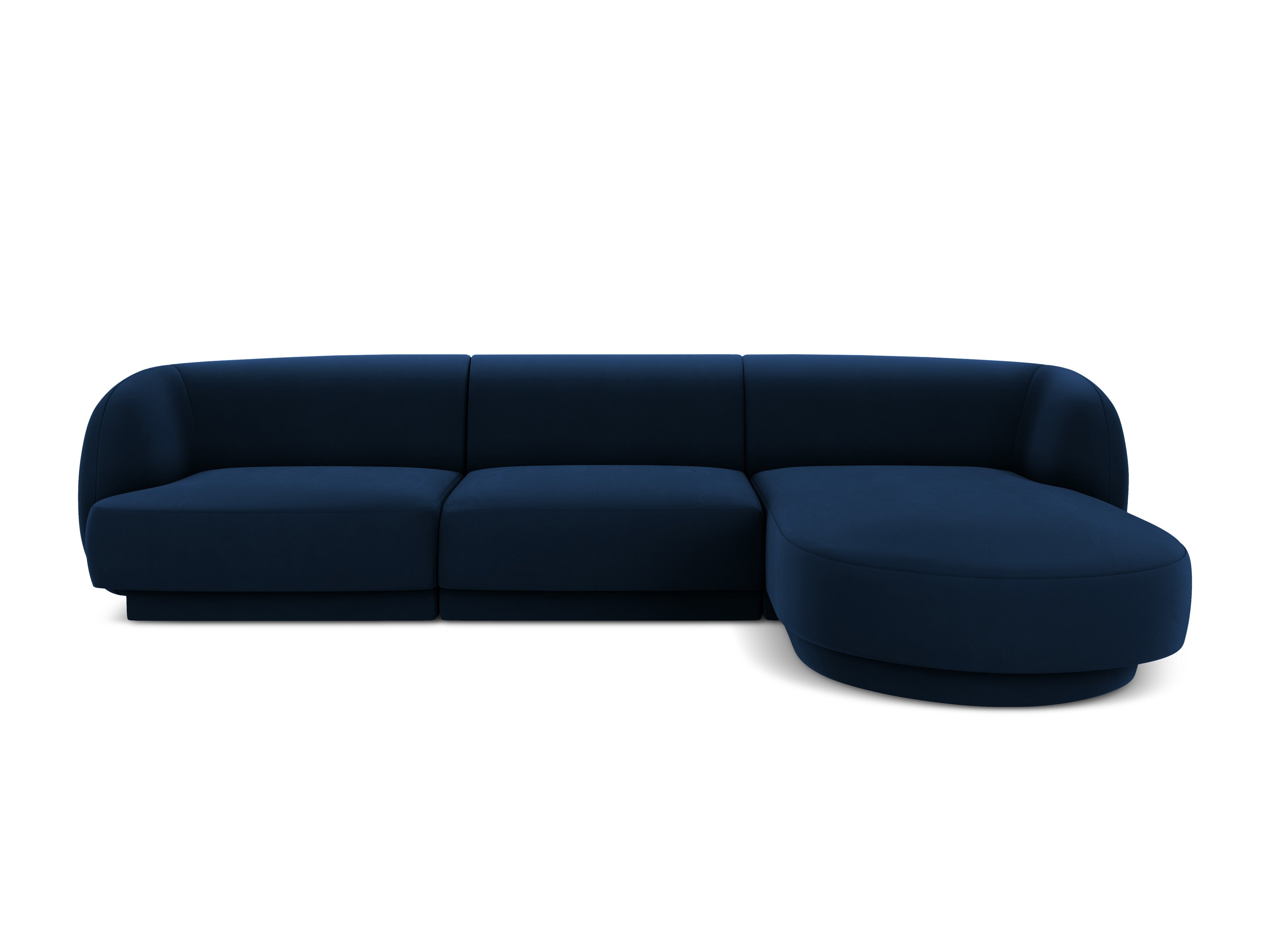 Kotna sedežna garnitura Miley 255x165cm, Material: žamet