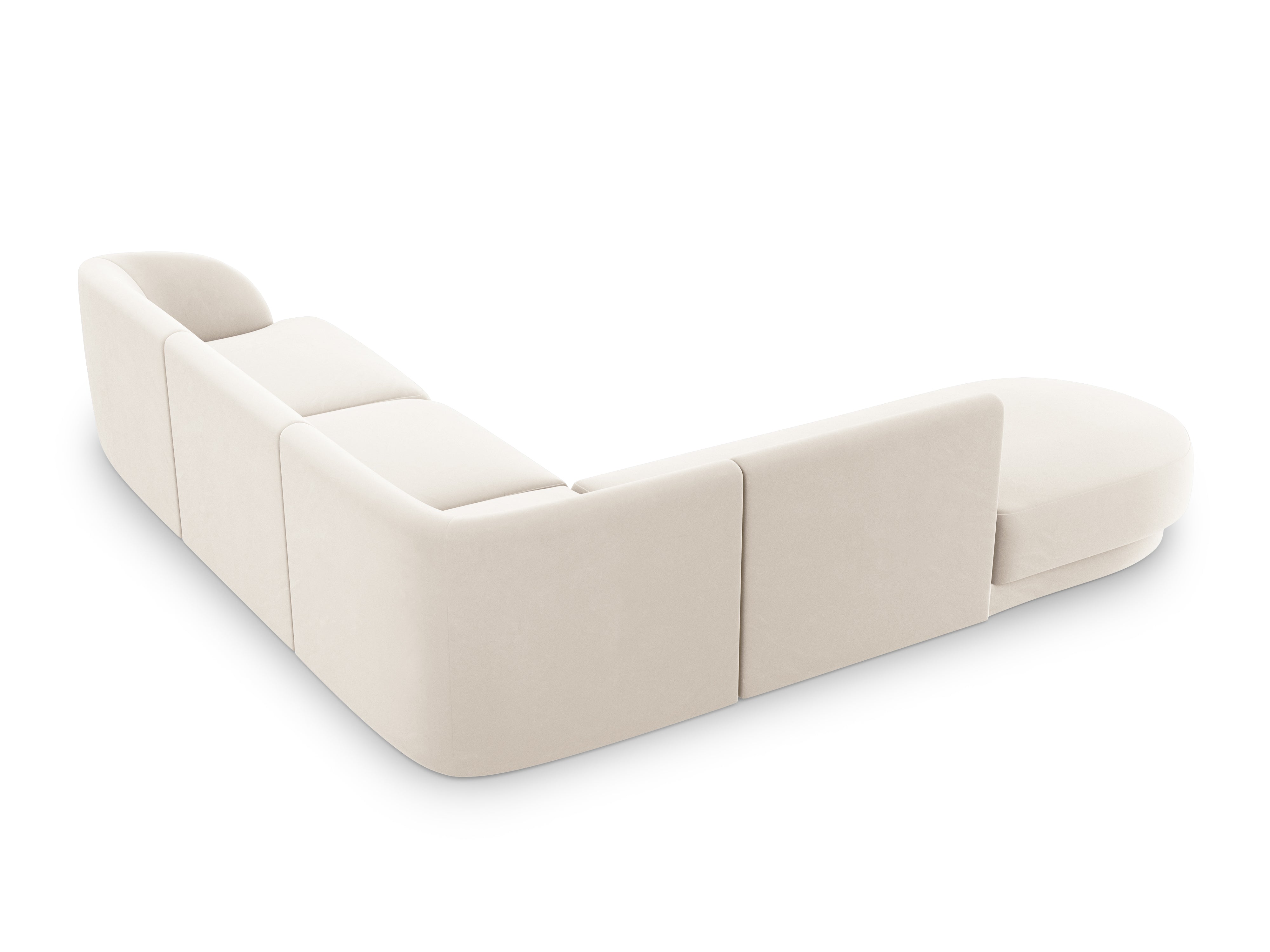 Kotna garnitura Miley 255x248cm, Material: žamet