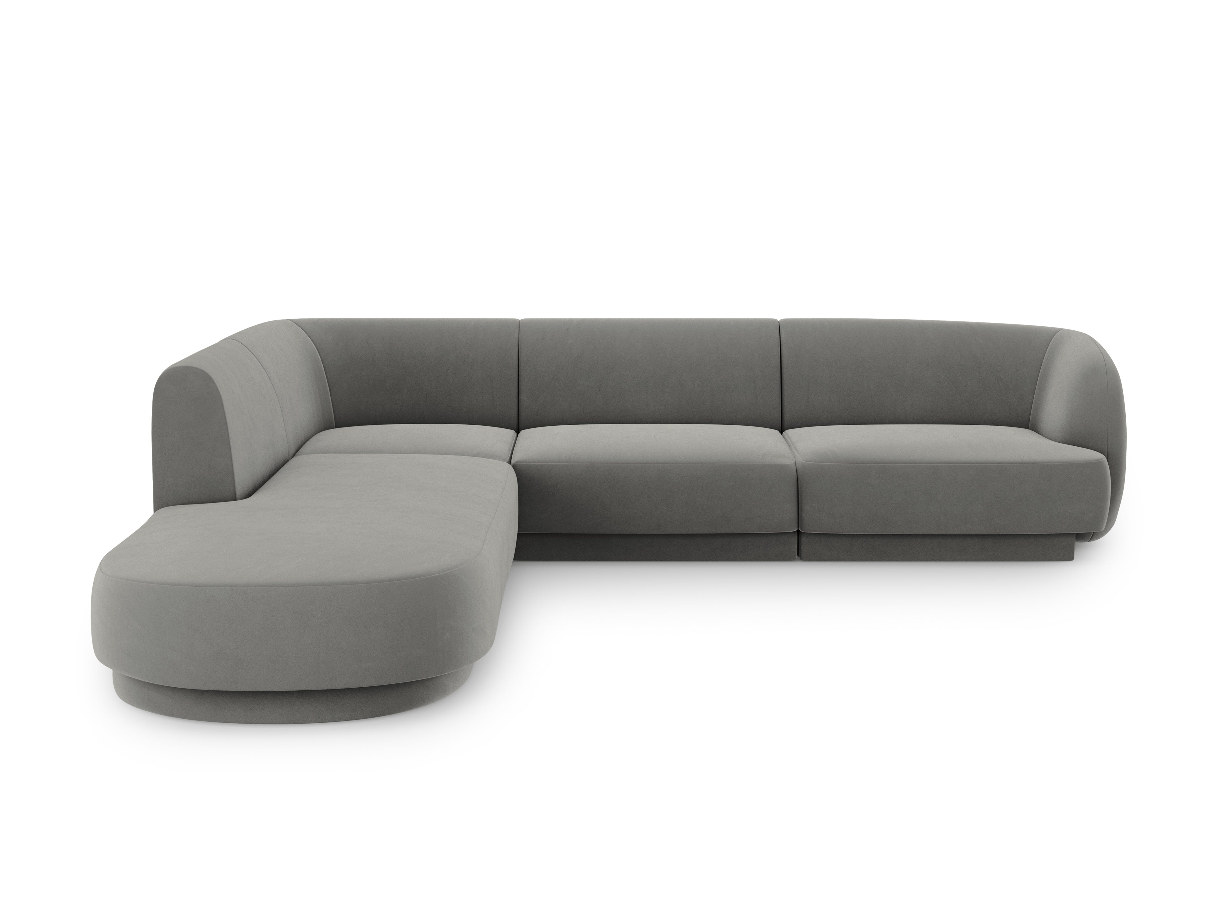 Kotna garnitura Miley 255x248cm, Material: žamet