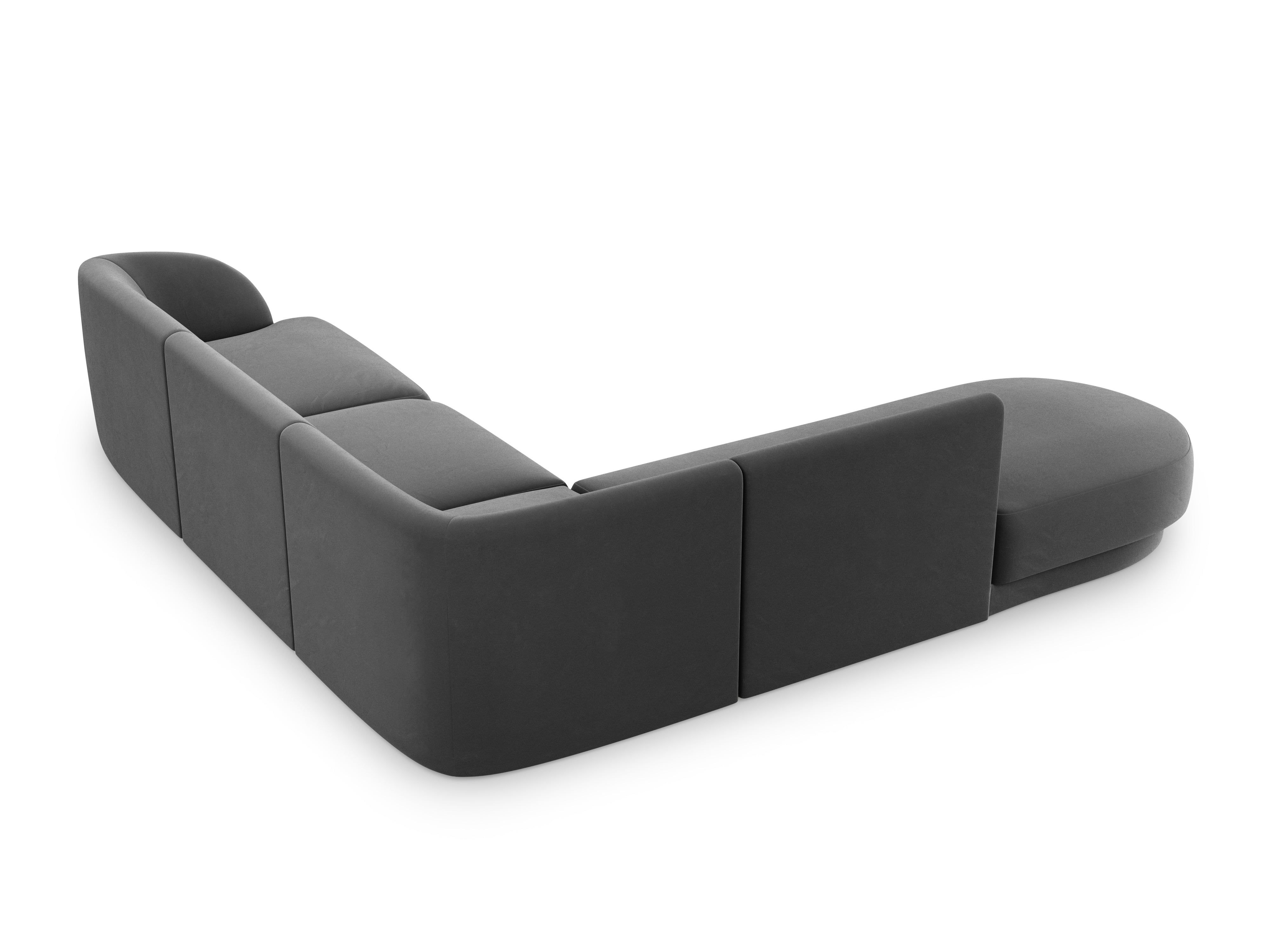 Kotna garnitura Miley 255x248cm, Material: žamet
