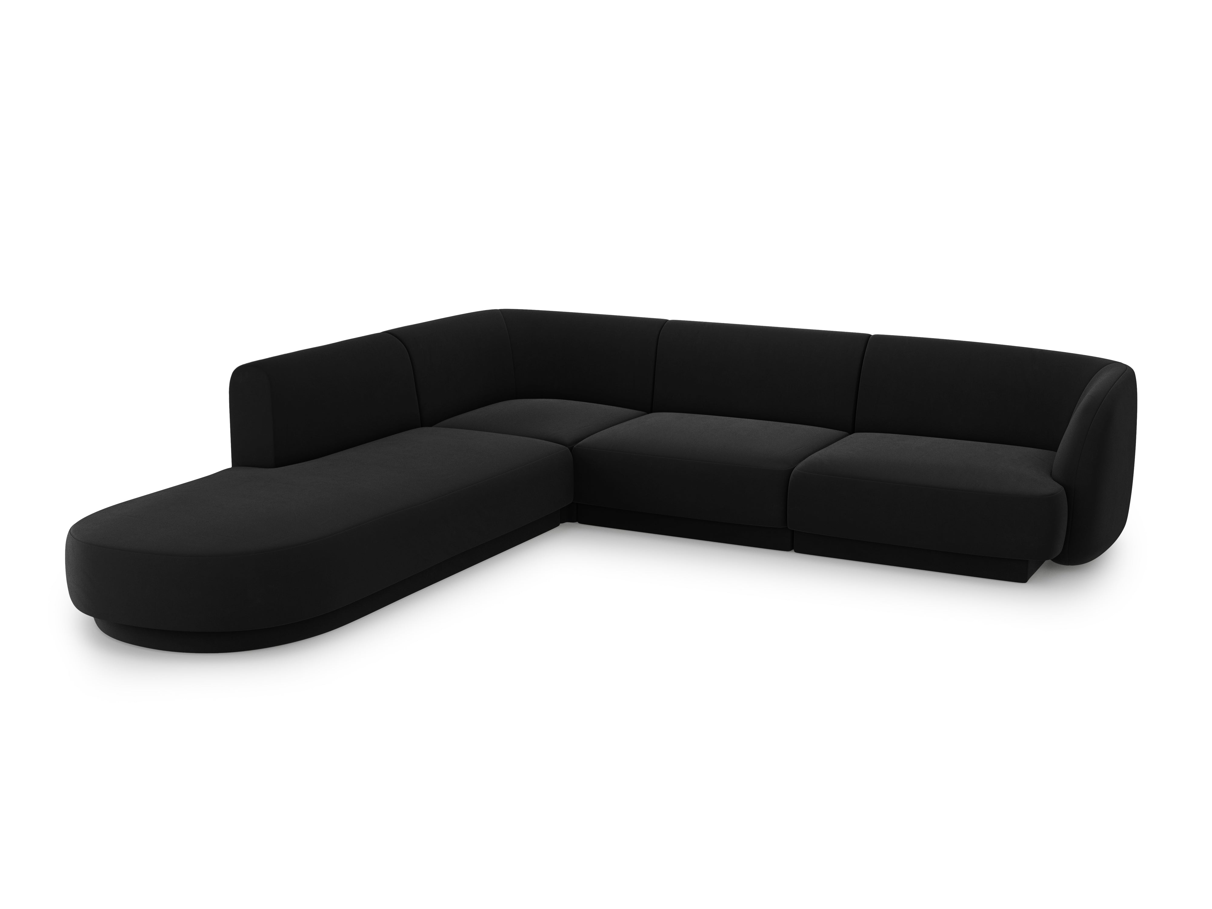 Kotna garnitura Miley 255x248cm, Material: žamet