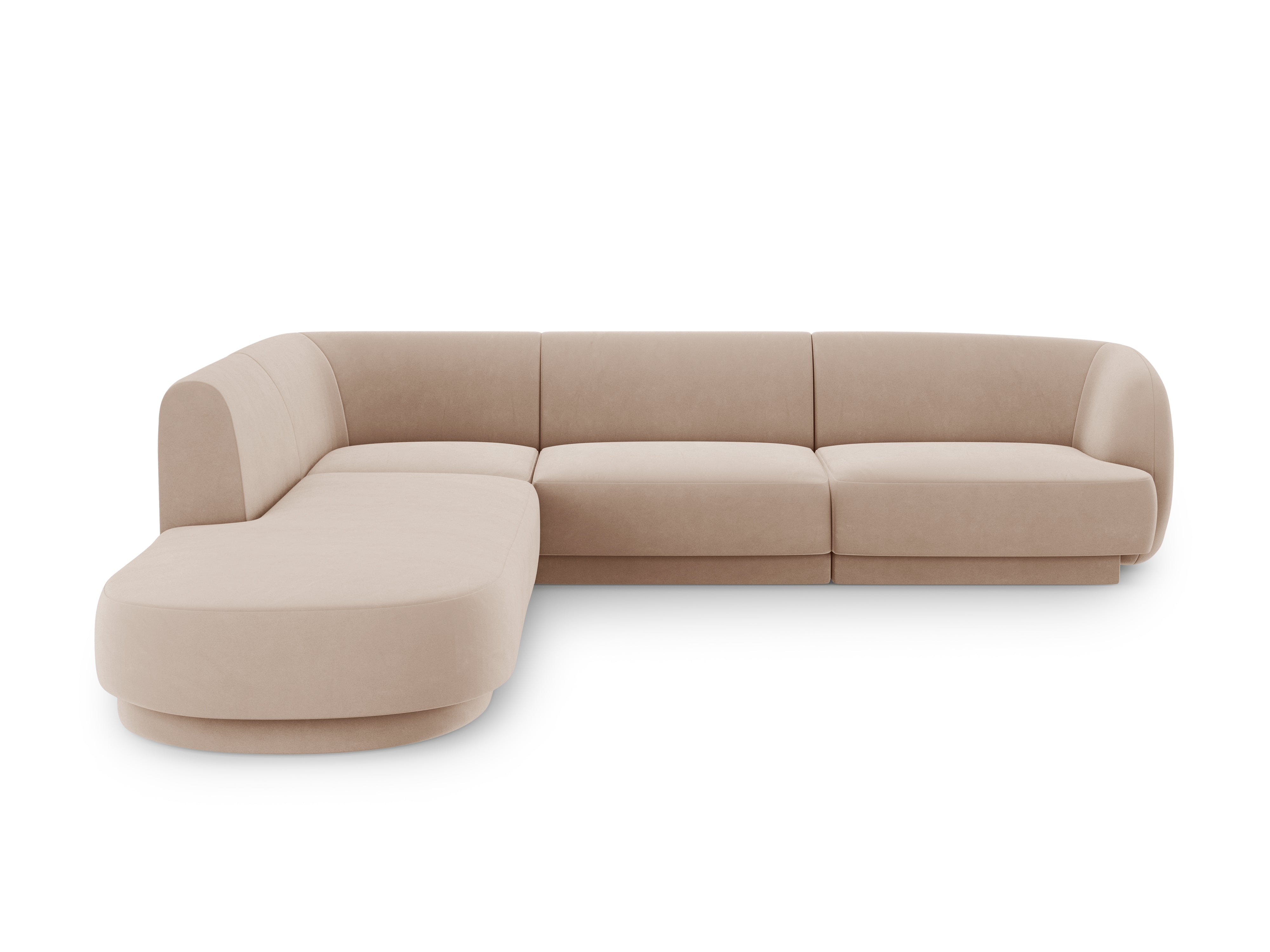 Kotna garnitura Miley 255x248cm, Material: žamet