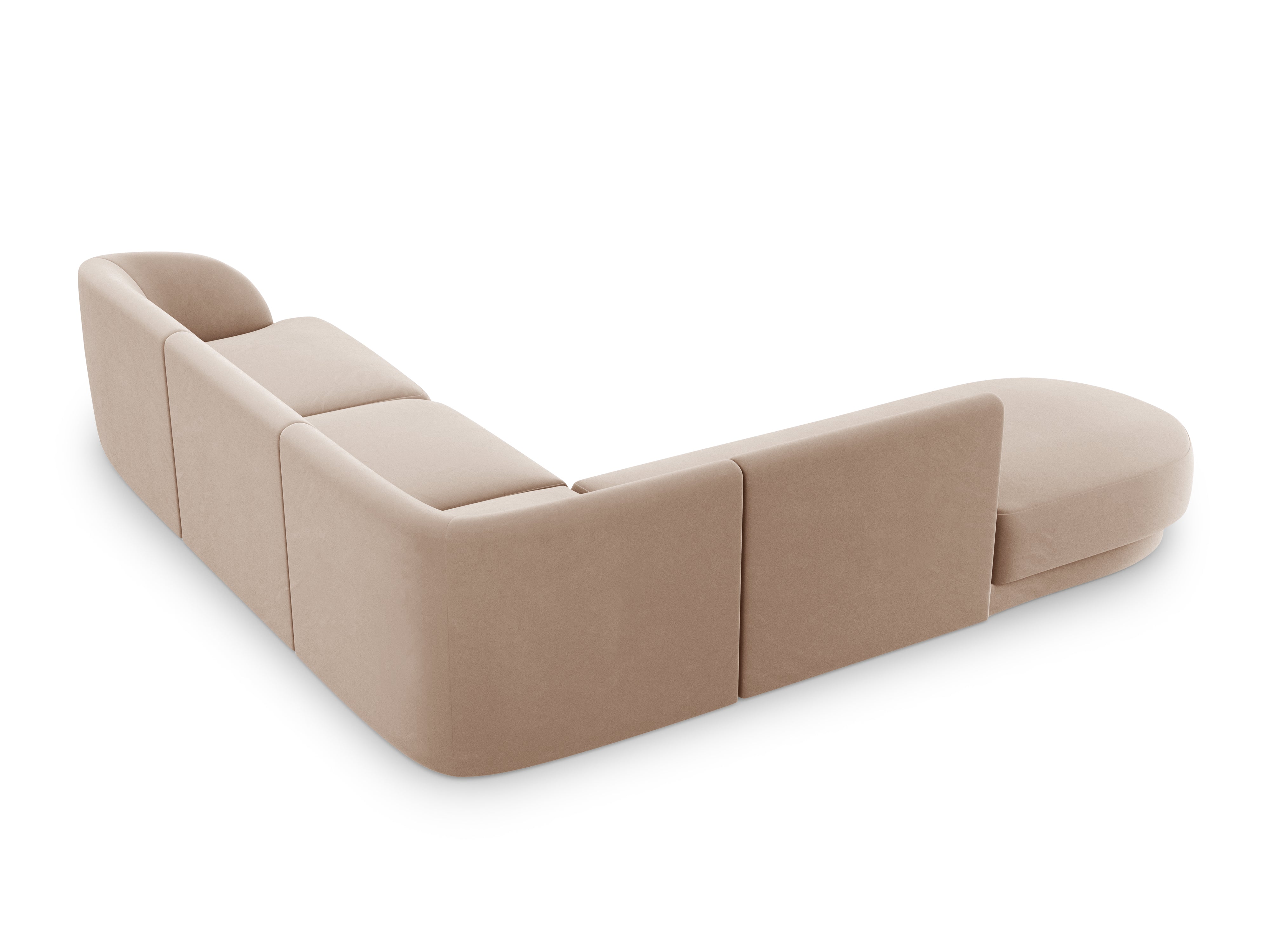 Kotna garnitura Miley 255x248cm, Material: žamet
