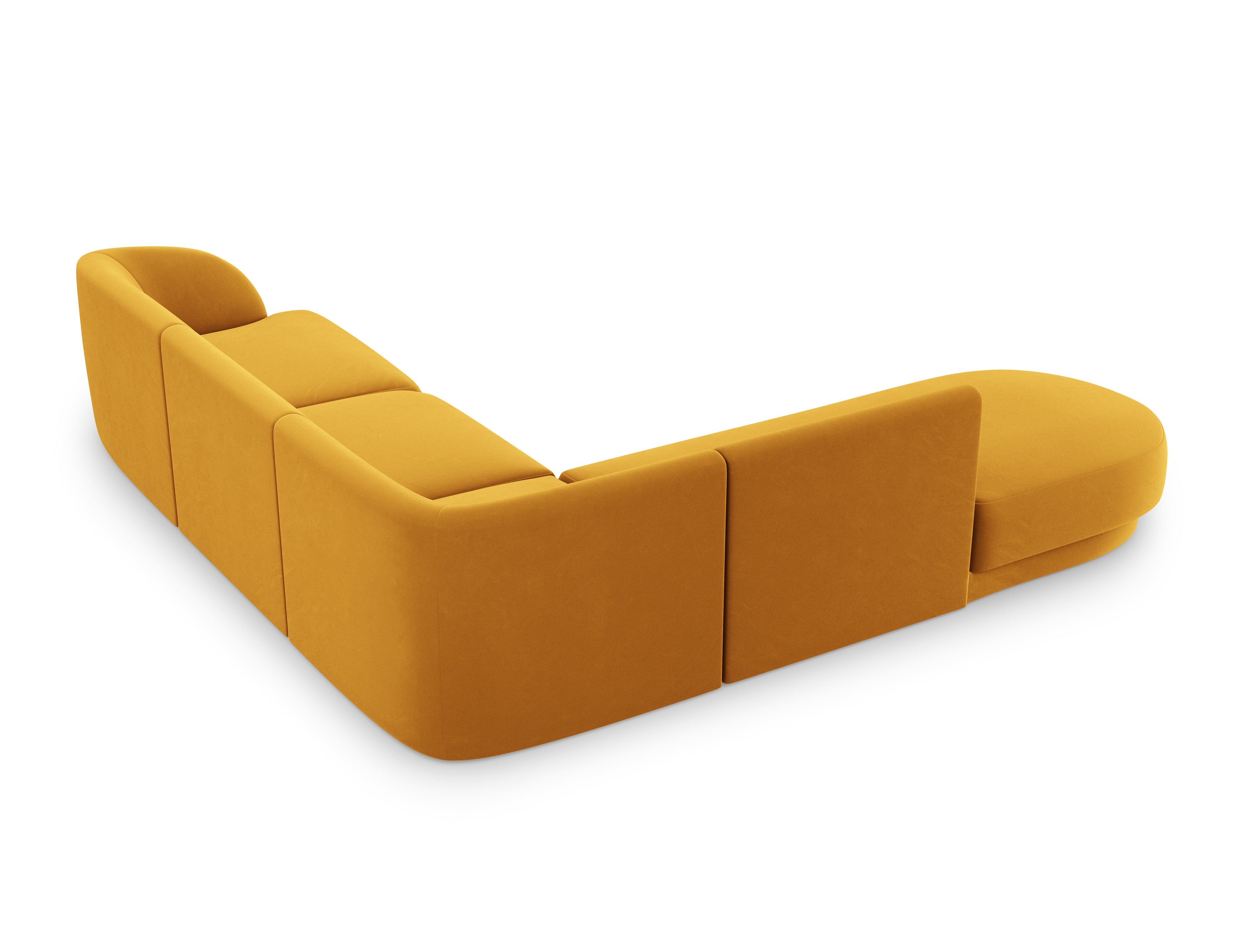Kotna garnitura Miley 255x248cm, Material: žamet