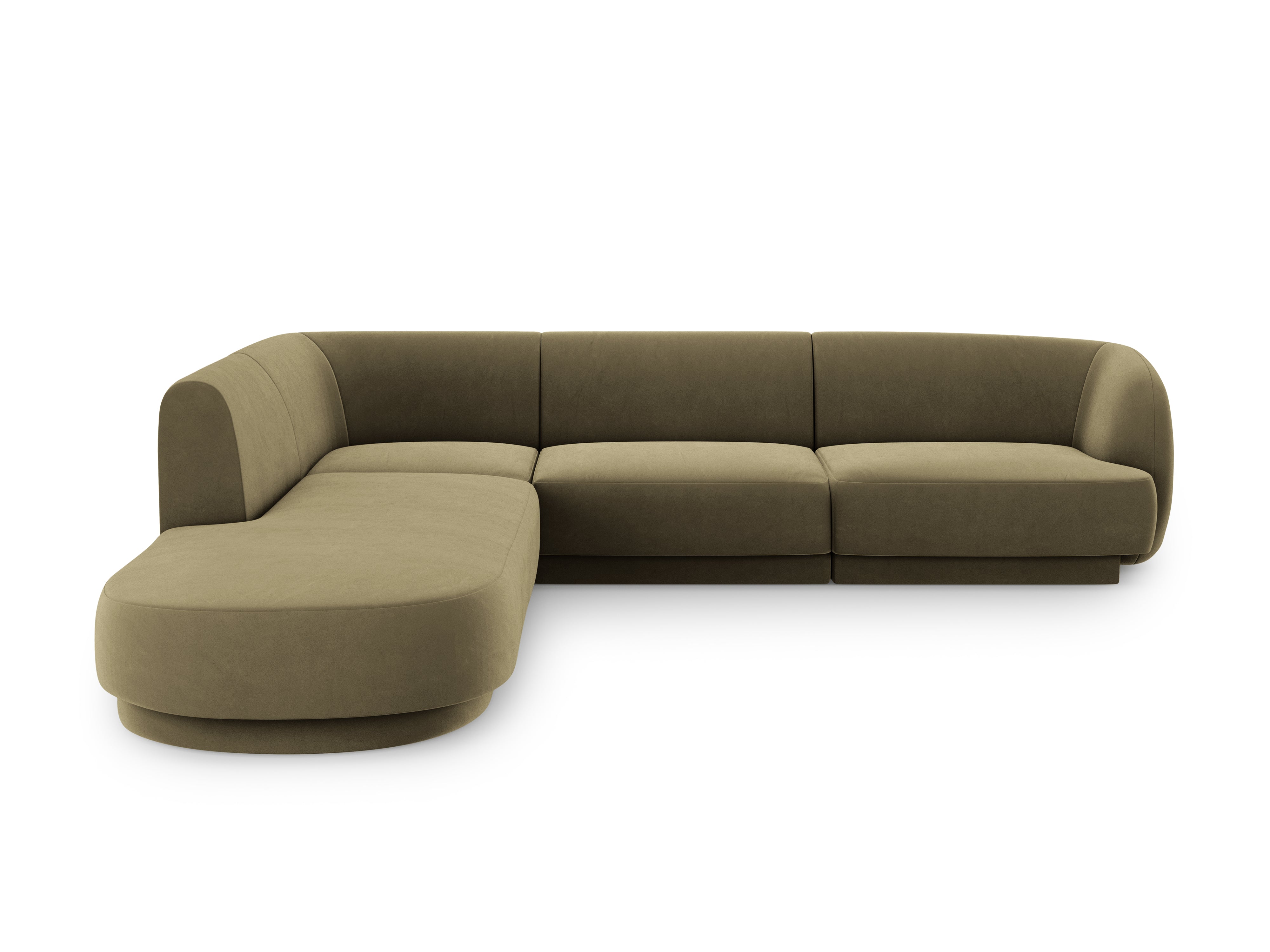 Kotna garnitura Miley 255x248cm, Material: žamet