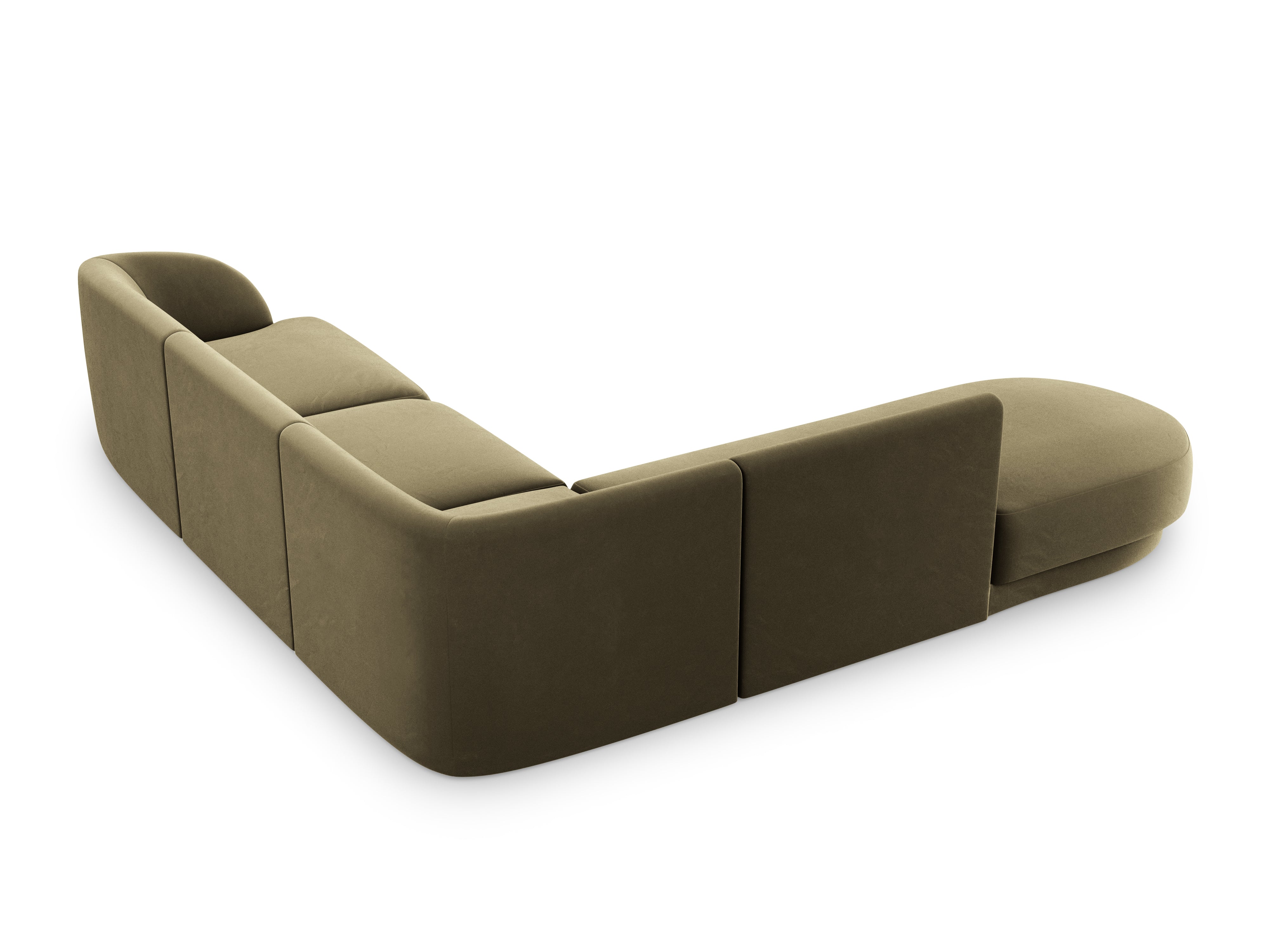 Kotna garnitura Miley 255x248cm, Material: žamet