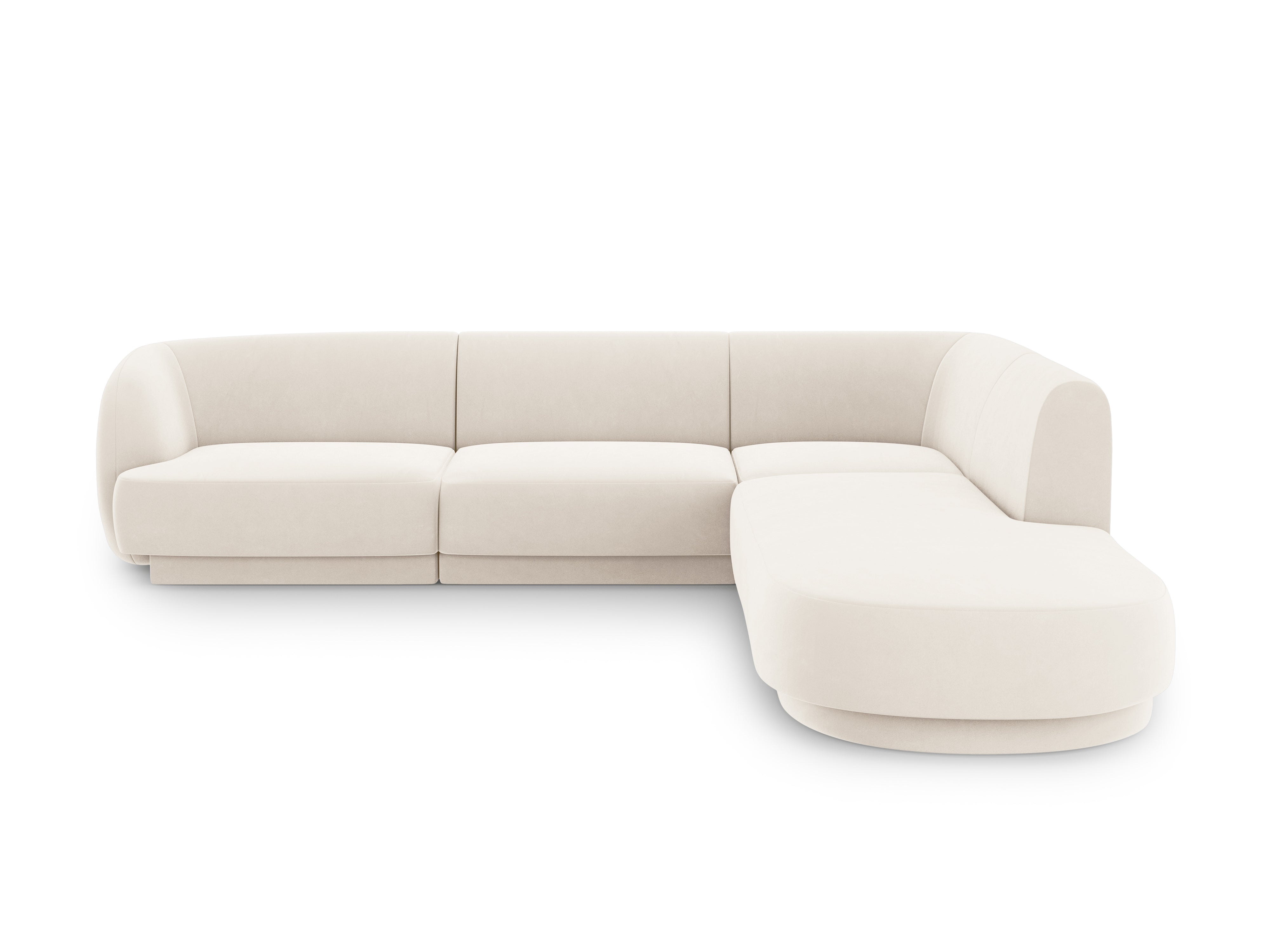 Kotna garnitura Miley 255x248cm, Material: žamet