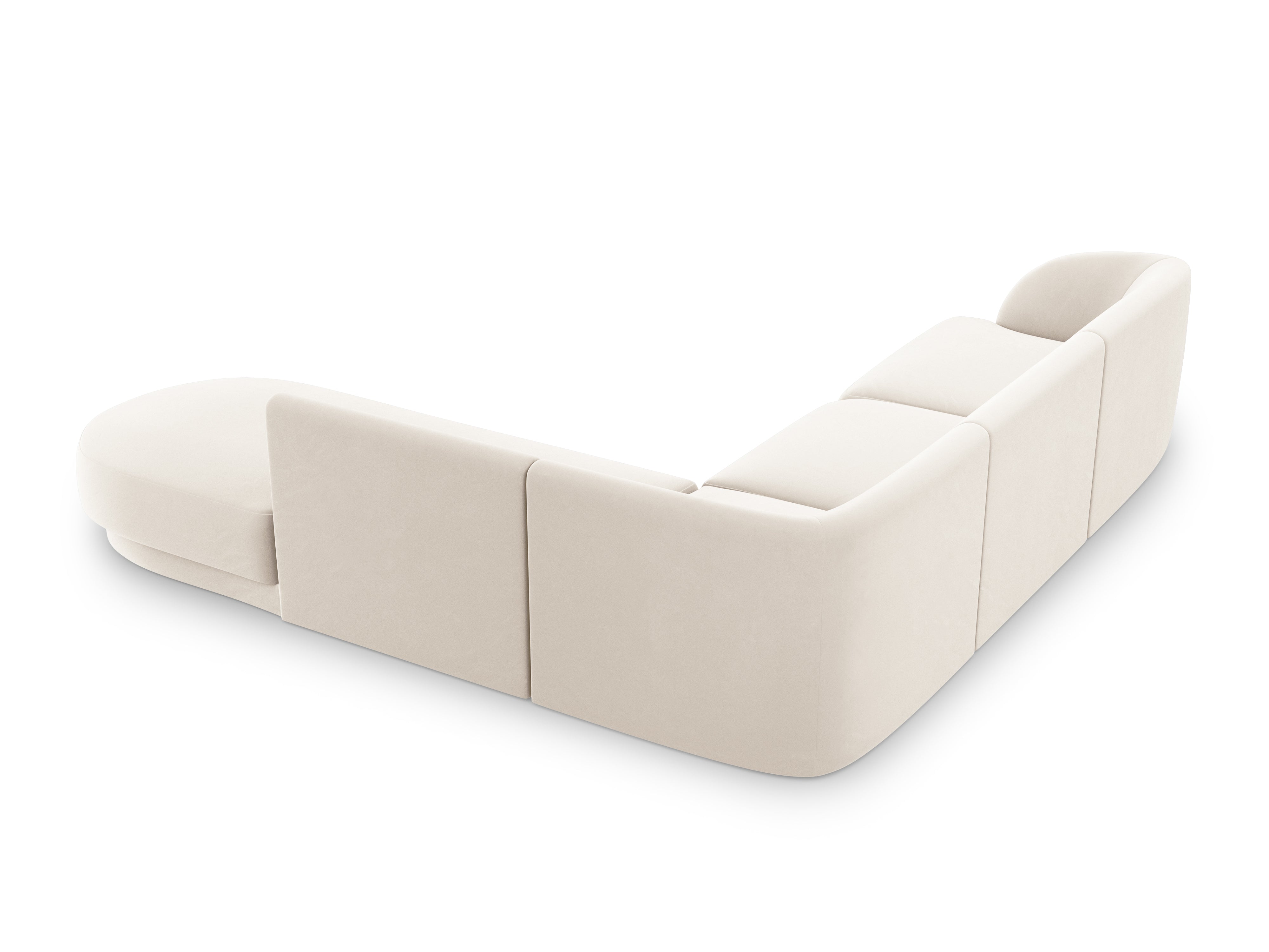 Kotna garnitura Miley 255x248cm, Material: žamet
