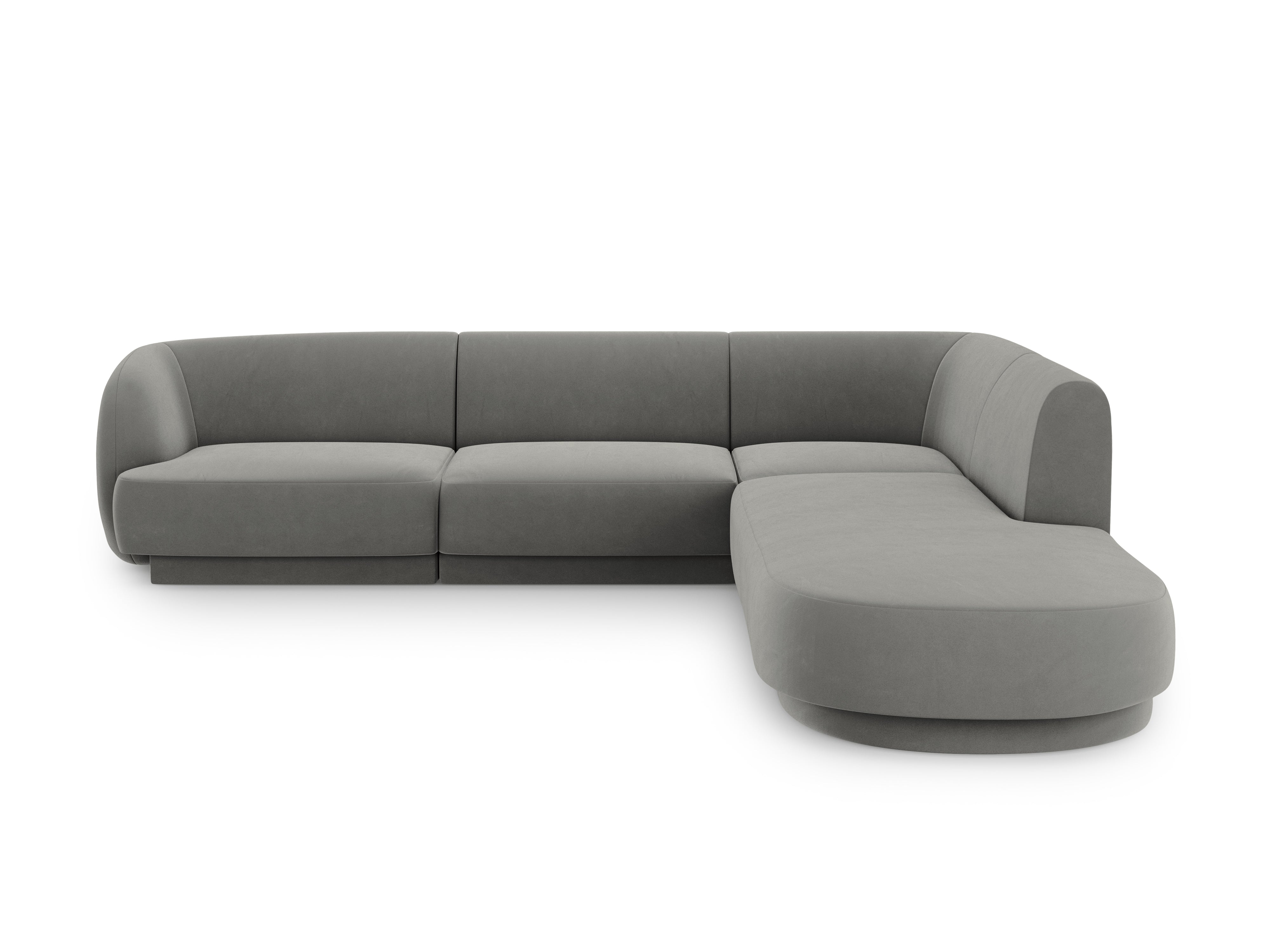 Kotna garnitura Miley 255x248cm, Material: žamet