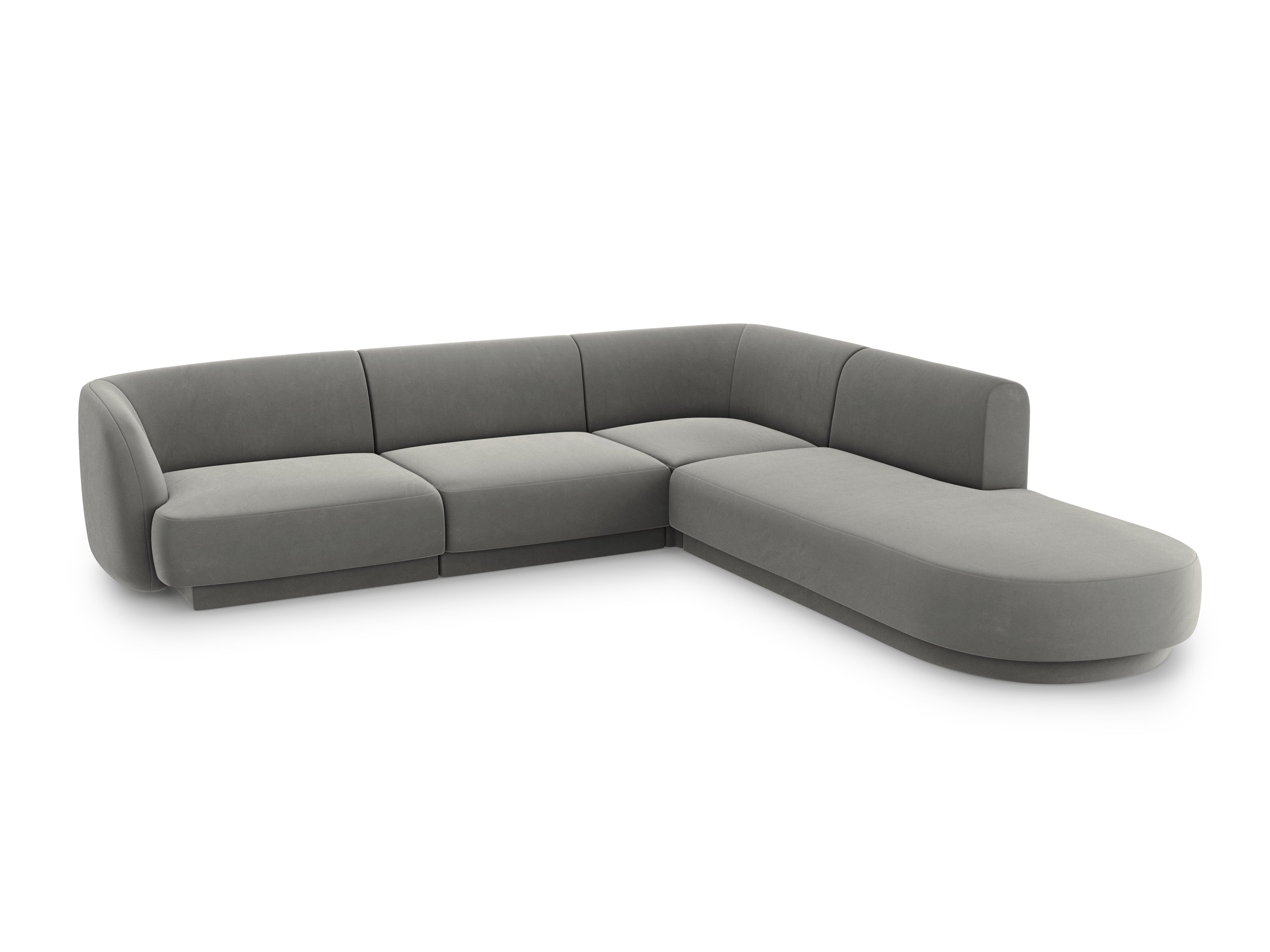 Kotna garnitura Miley 255x248cm, Material: žamet