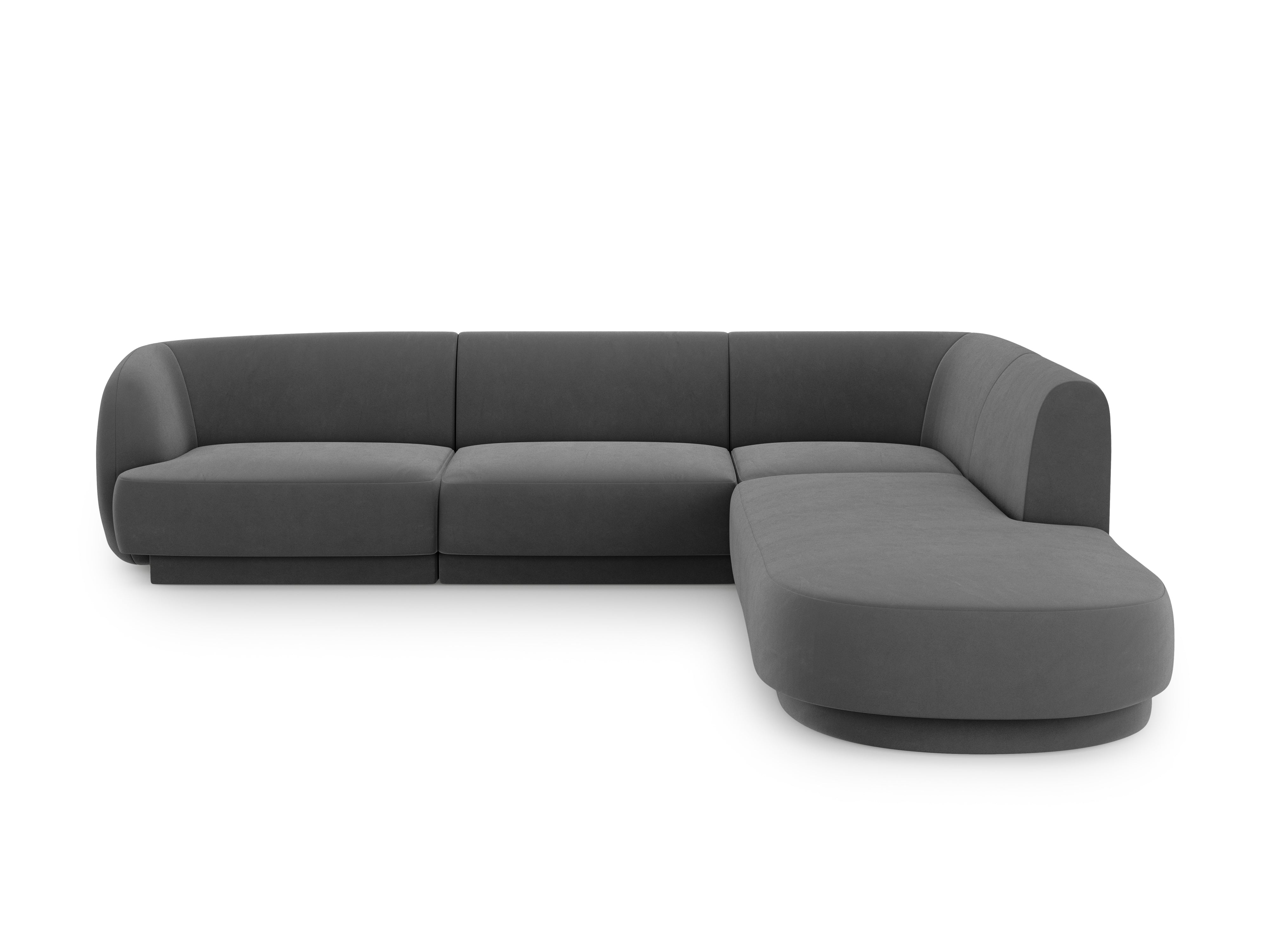 Kotna garnitura Miley 255x248cm, Material: žamet