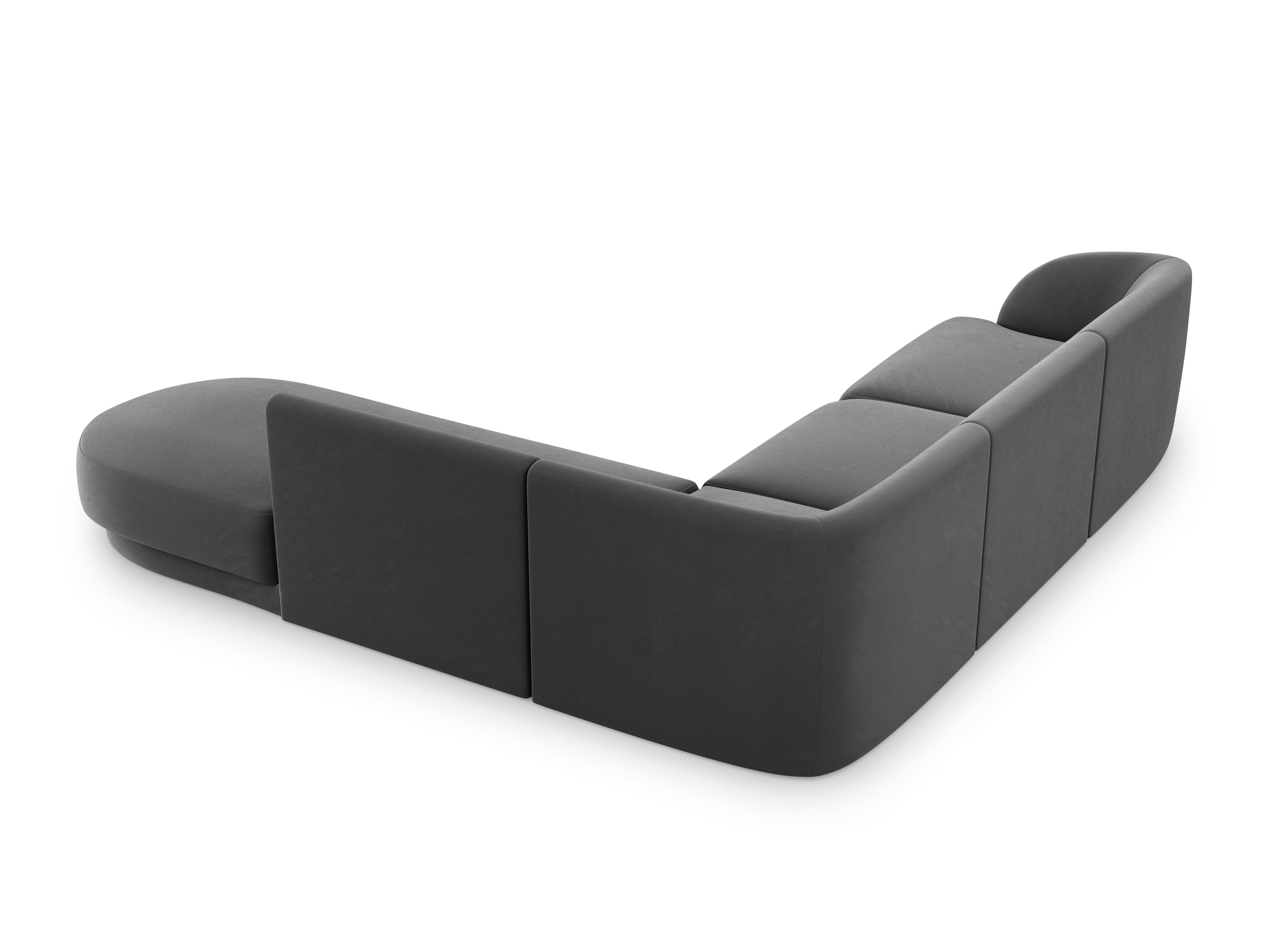 Kotna garnitura Miley 255x248cm, Material: žamet