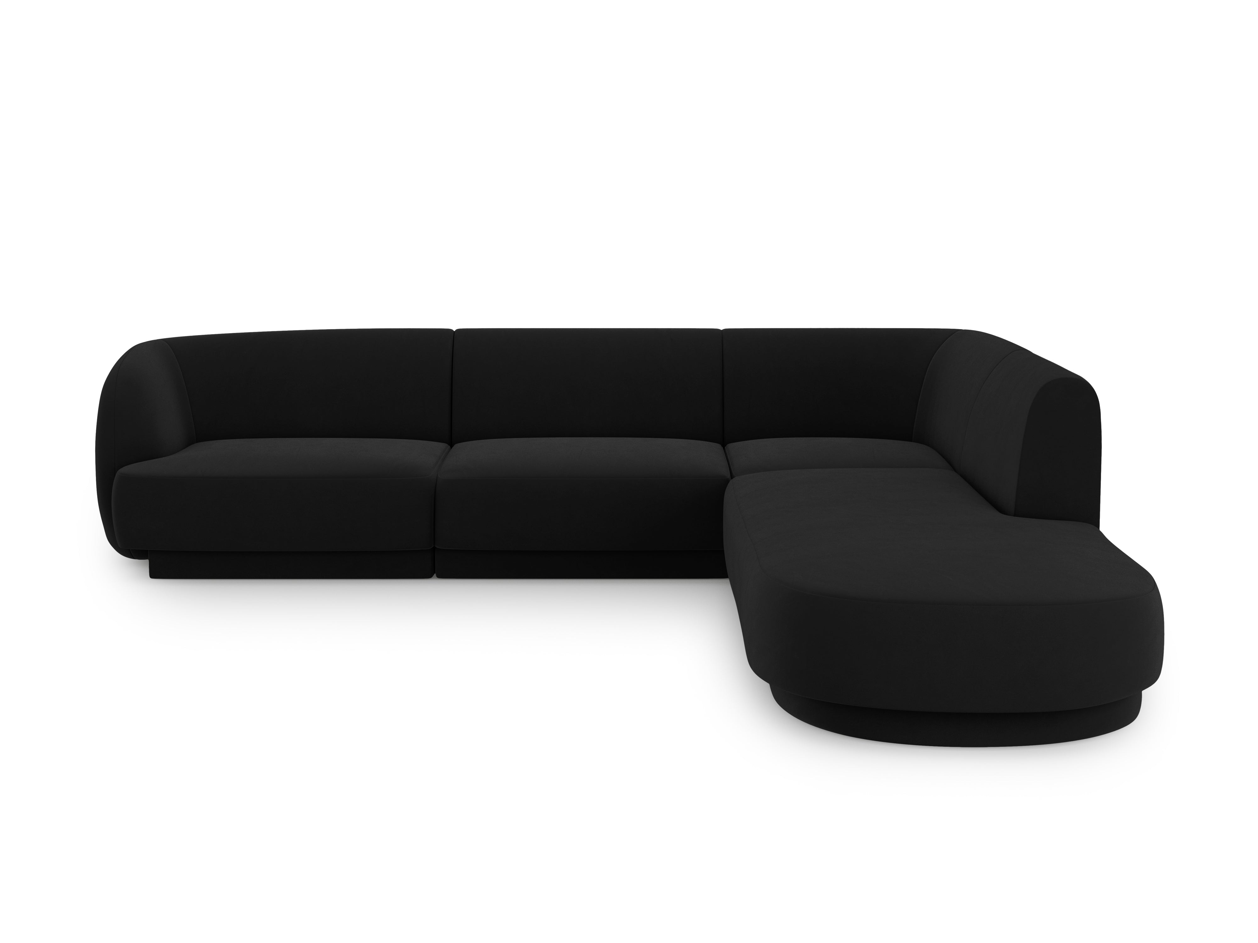 Kotna garnitura Miley 255x248cm, Material: žamet