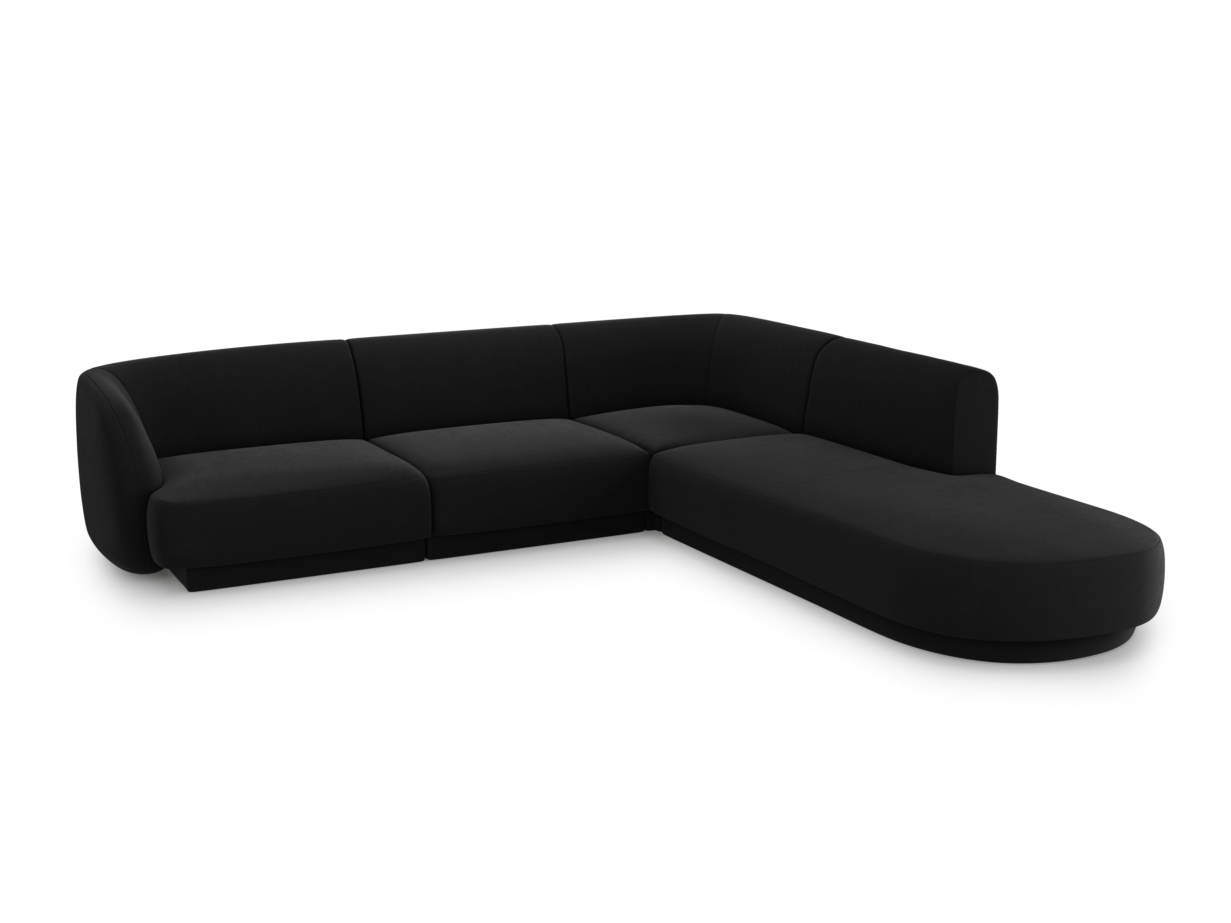 Kotna garnitura Miley 255x248cm, Material: žamet