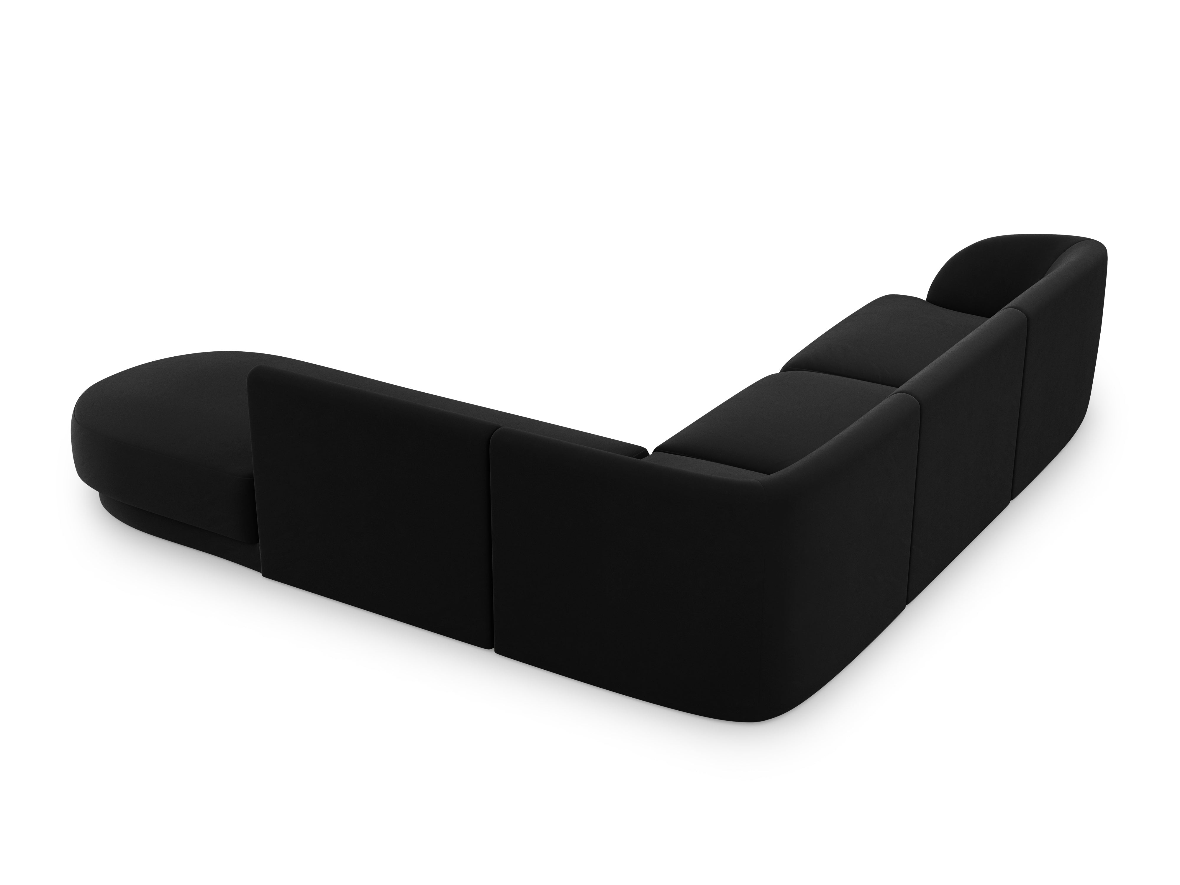 Kotna garnitura Miley 255x248cm, Material: žamet