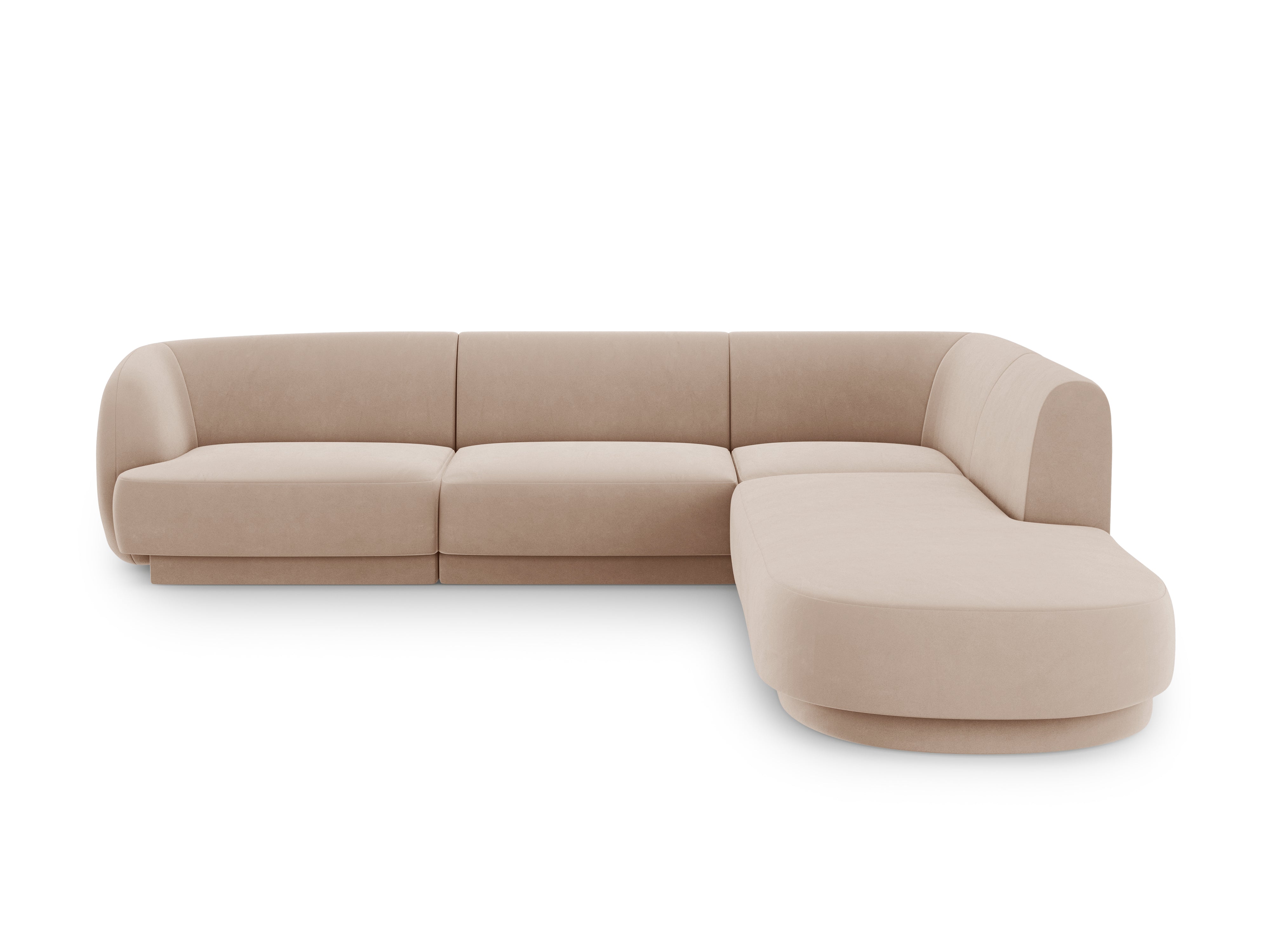 Kotna garnitura Miley 255x248cm, Material: žamet