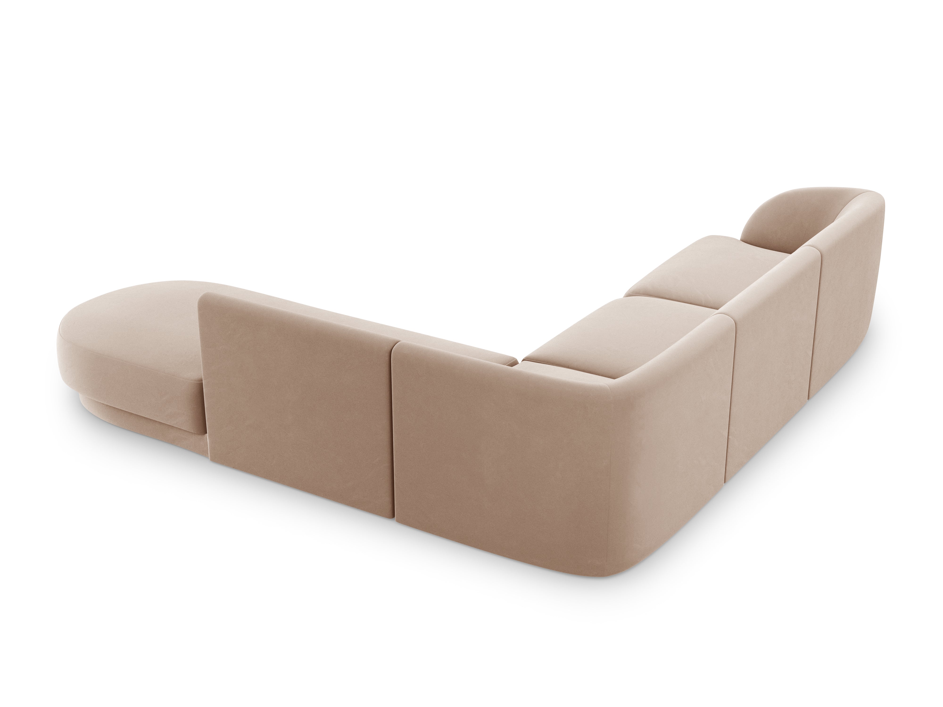 Kotna garnitura Miley 255x248cm, Material: žamet