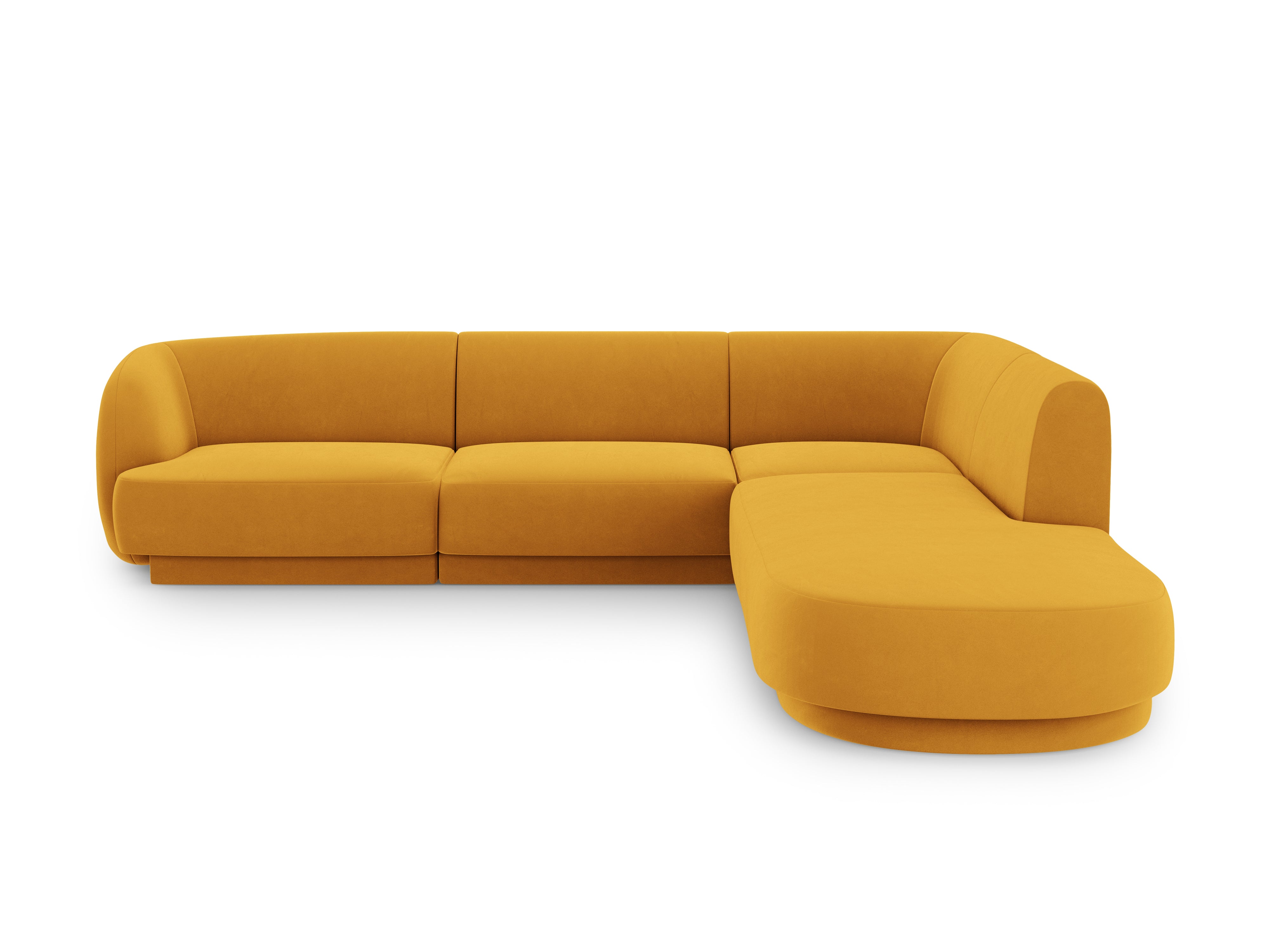 Kotna garnitura Miley 255x248cm, Material: žamet