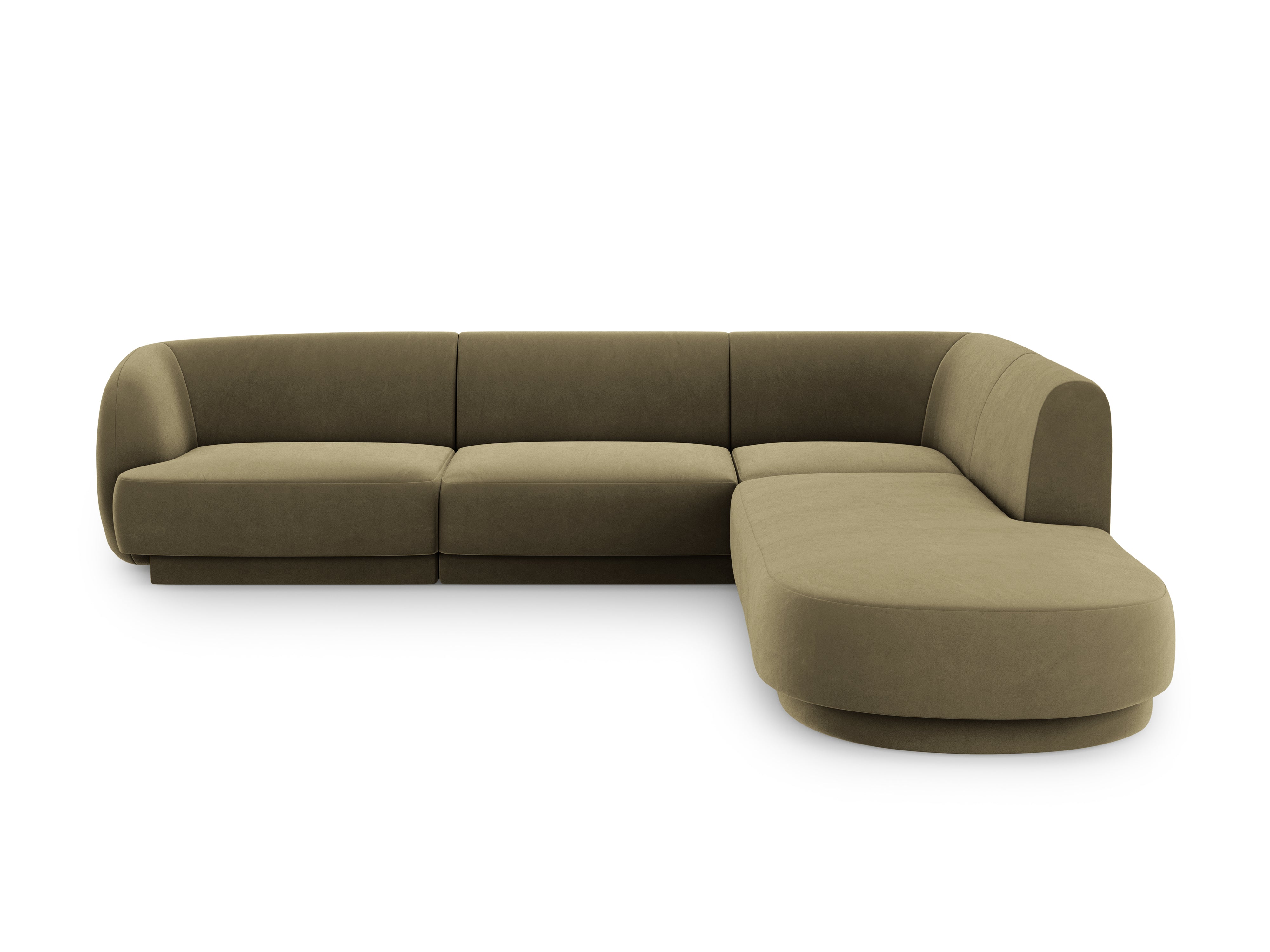 Kotna garnitura Miley 255x248cm, Material: žamet
