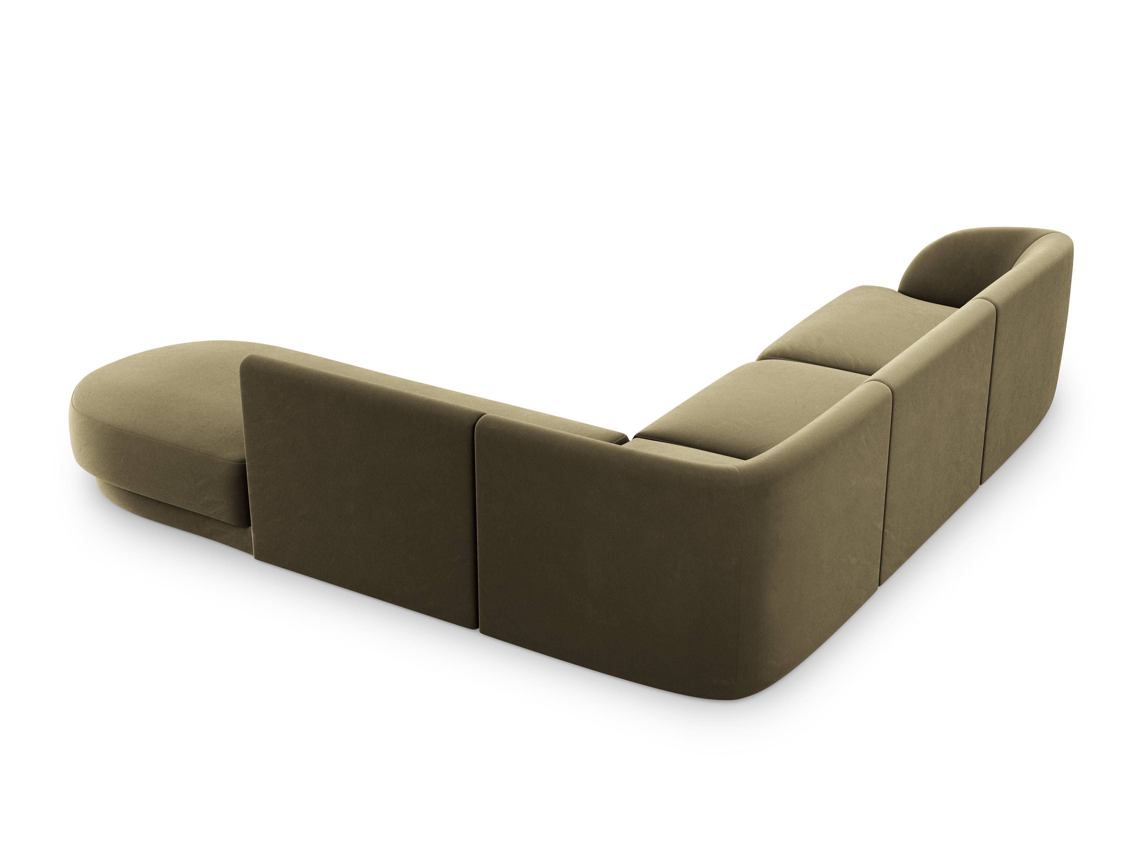 Kotna garnitura Miley 255x248cm, Material: žamet