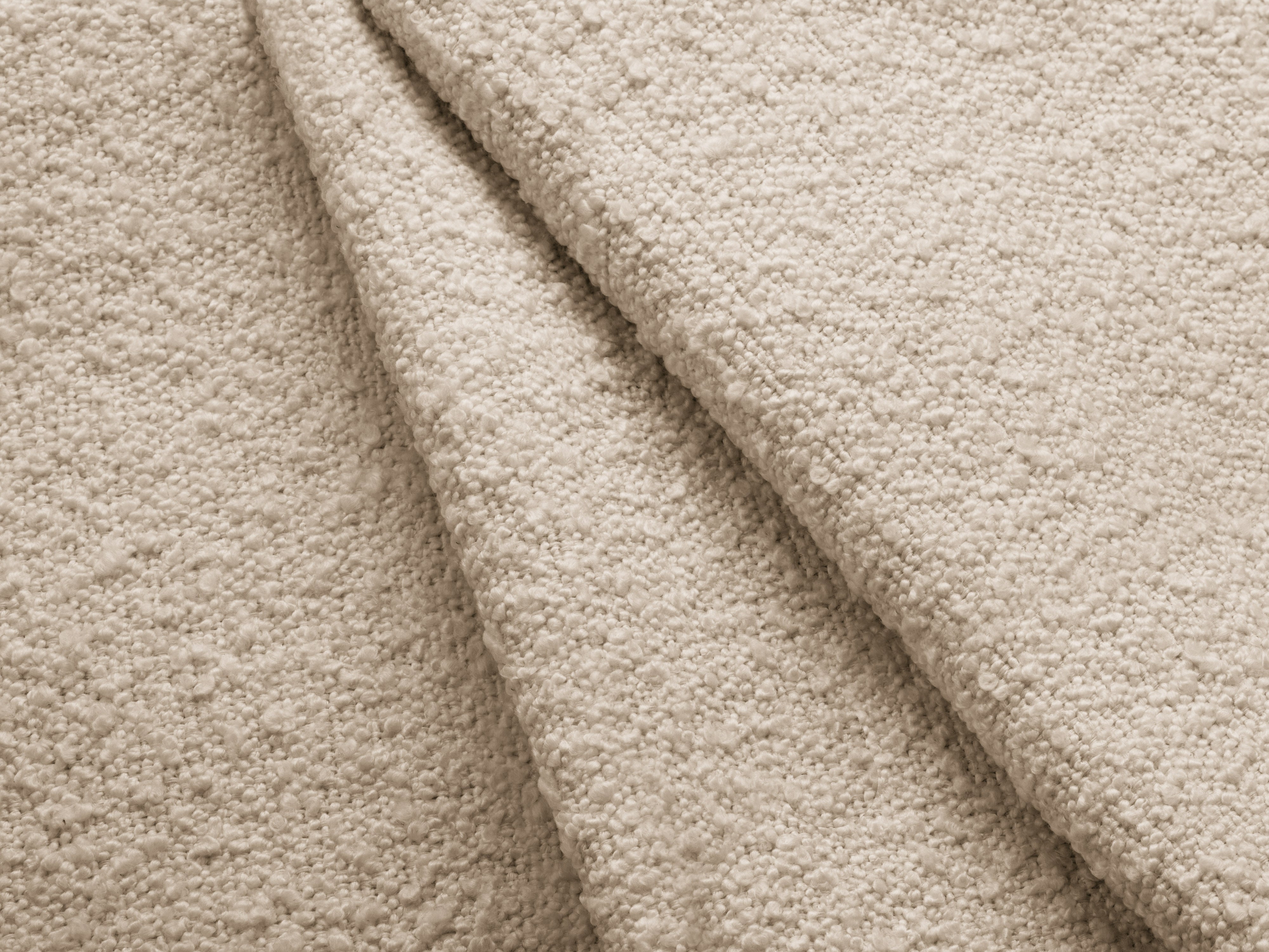 Kotna sedežna garnitura Miley 303x178 cm, Material: Bouclé