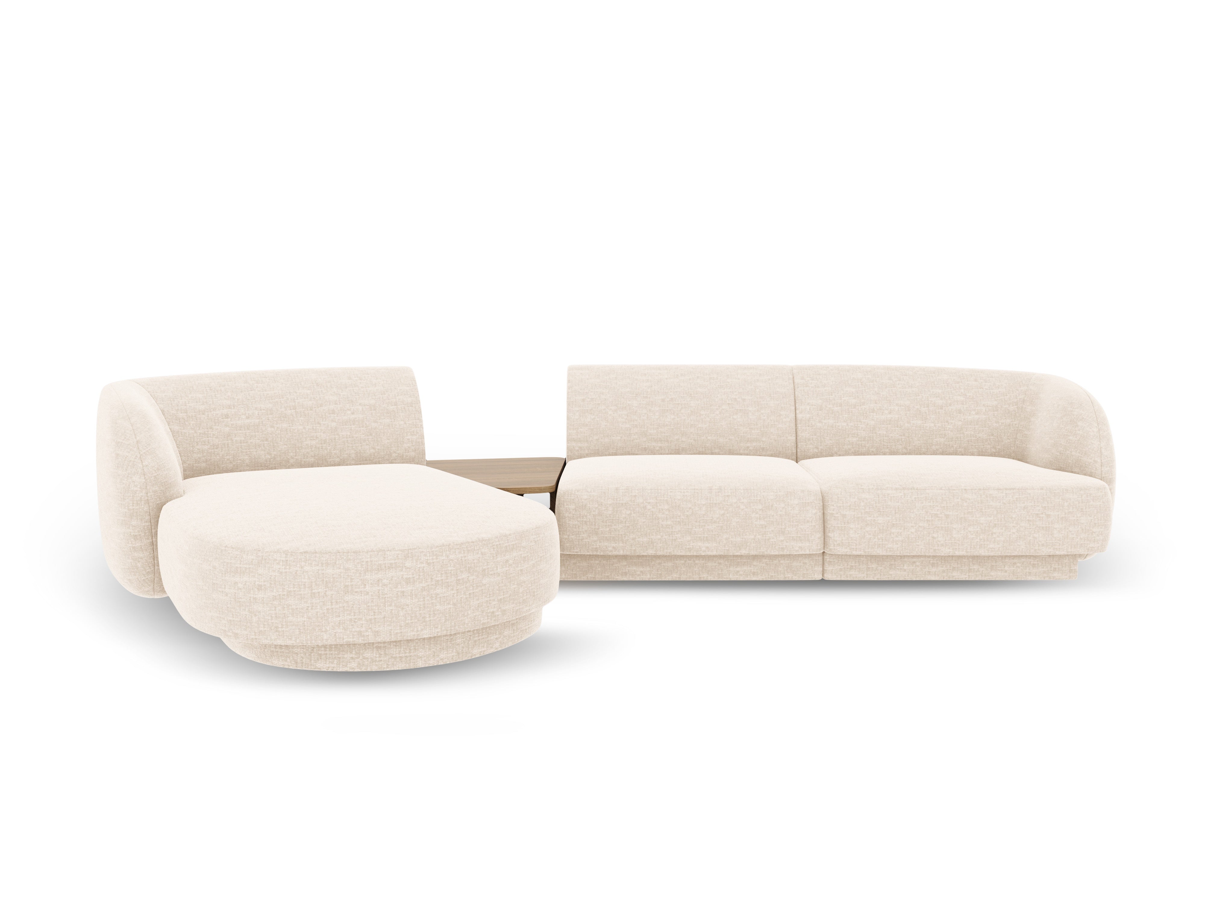 Kotna sedežna garnitura Miley 303x178 cm, Material: chenille