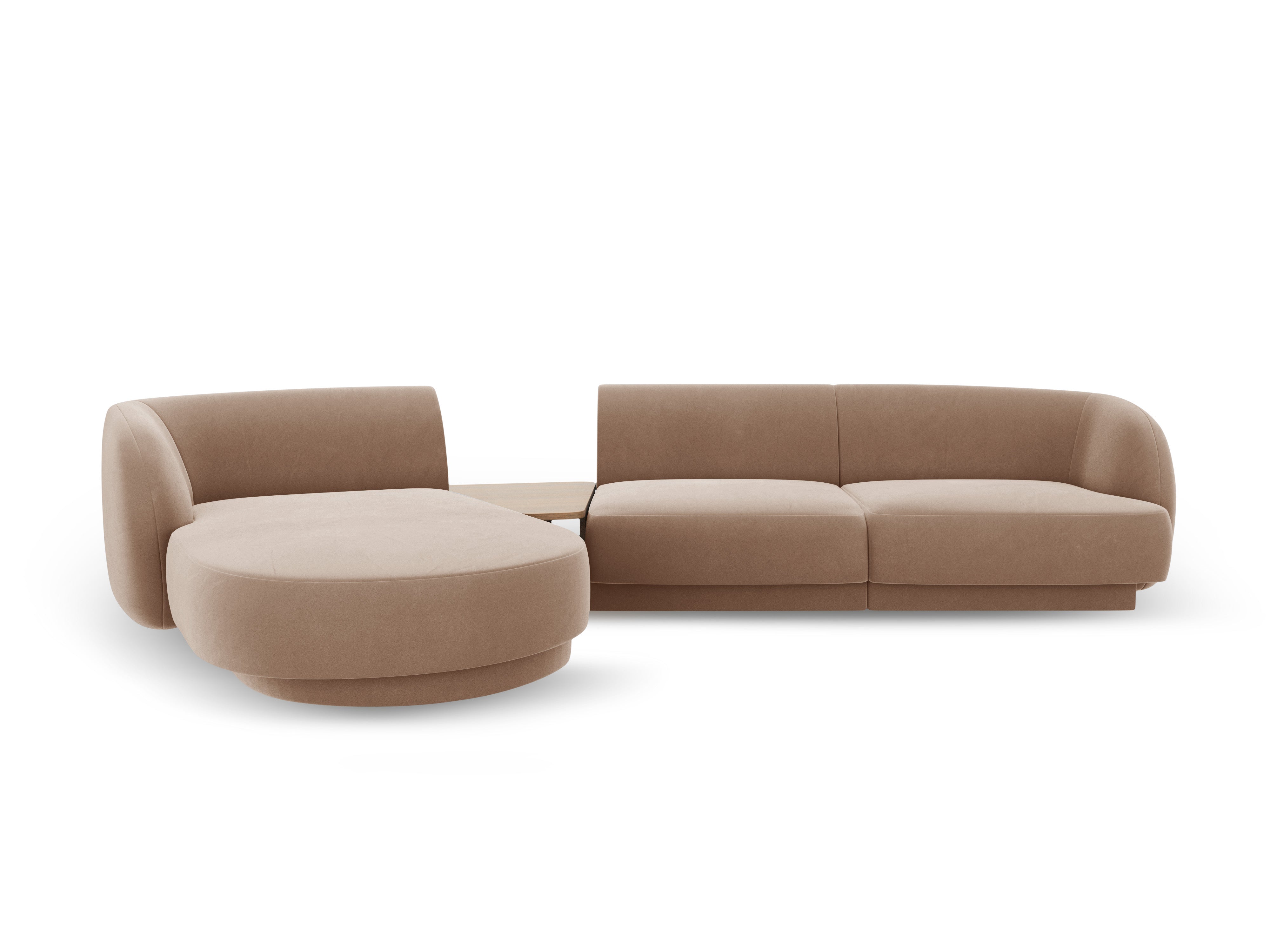 Kotna garnitura Miley 303x178cm, Material: žamet