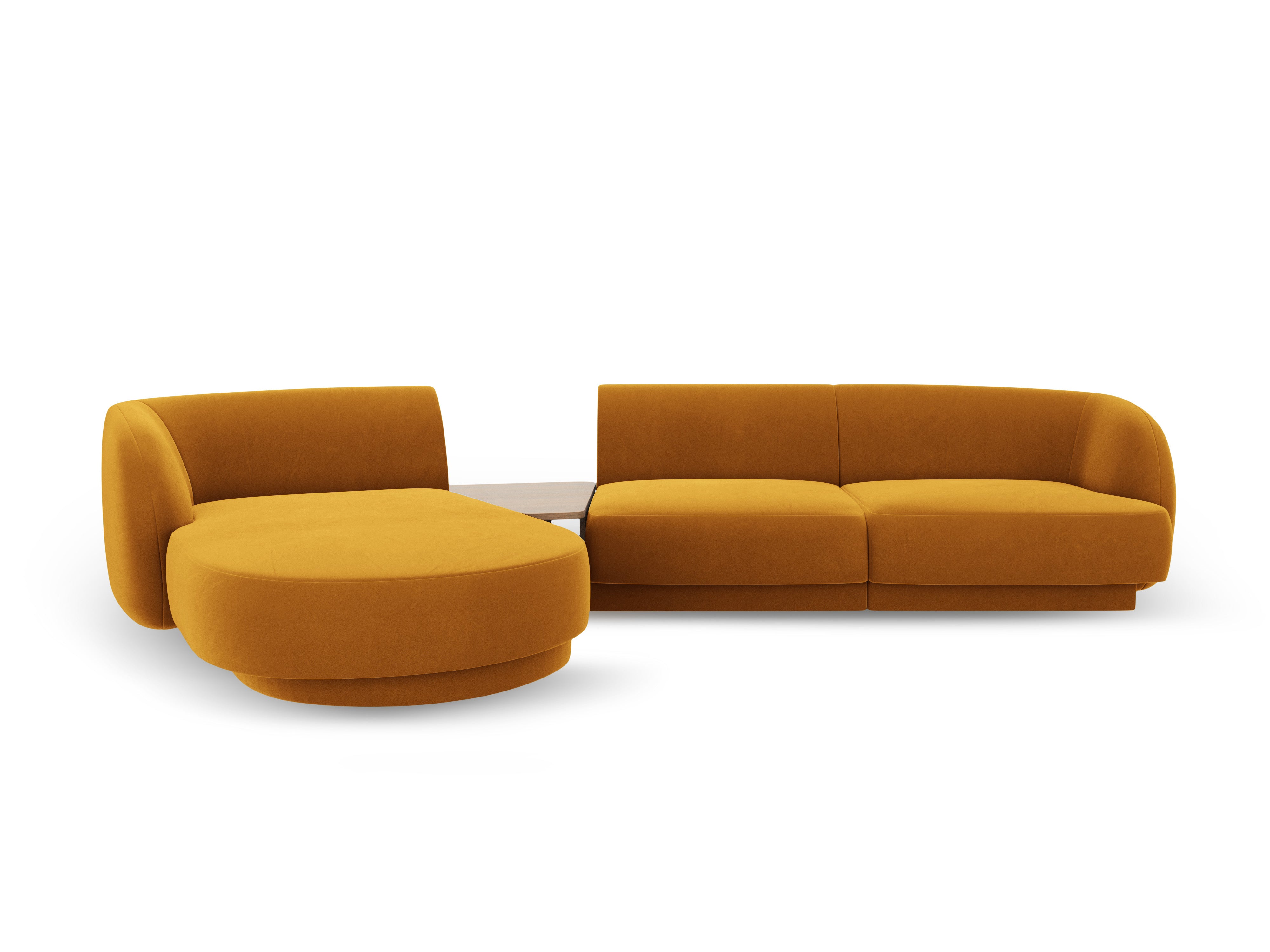 Kotna garnitura Miley 303x178cm, Material: žamet