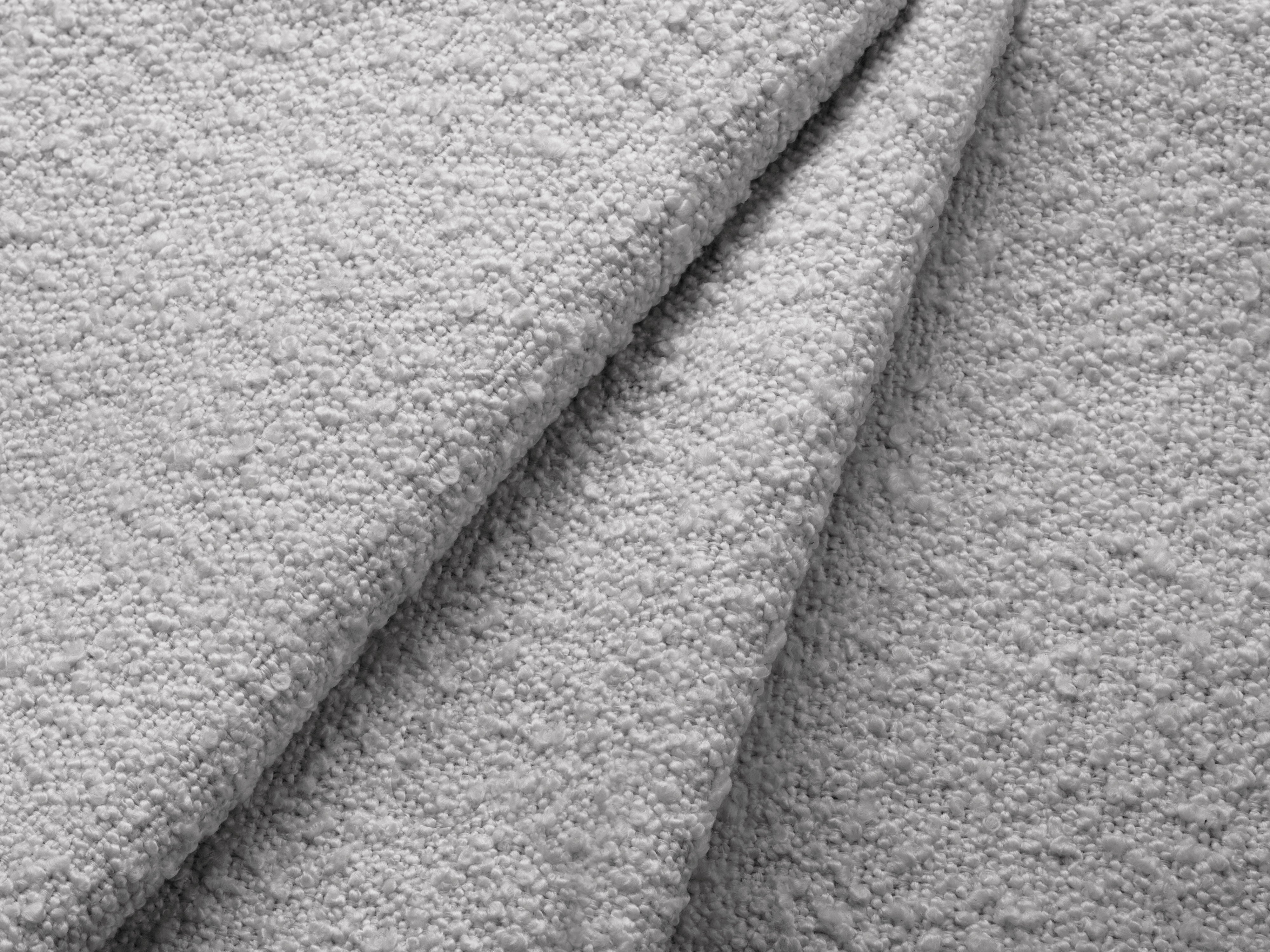 Kotna sedežna garnitura Miley 303x178 cm, Material: Bouclé