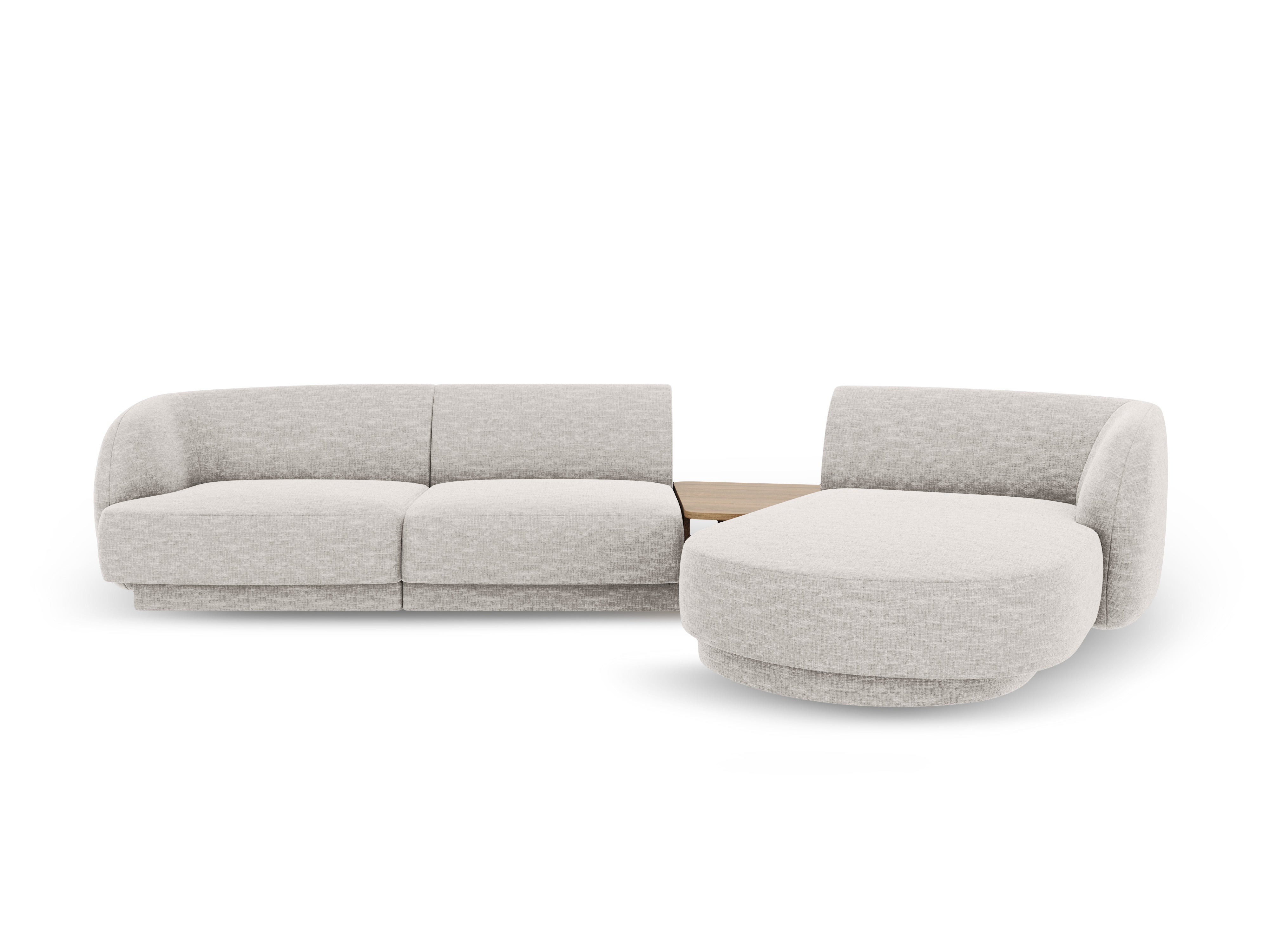 Kotna sedežna garnitura Miley 303x178 cm, Material: chenille