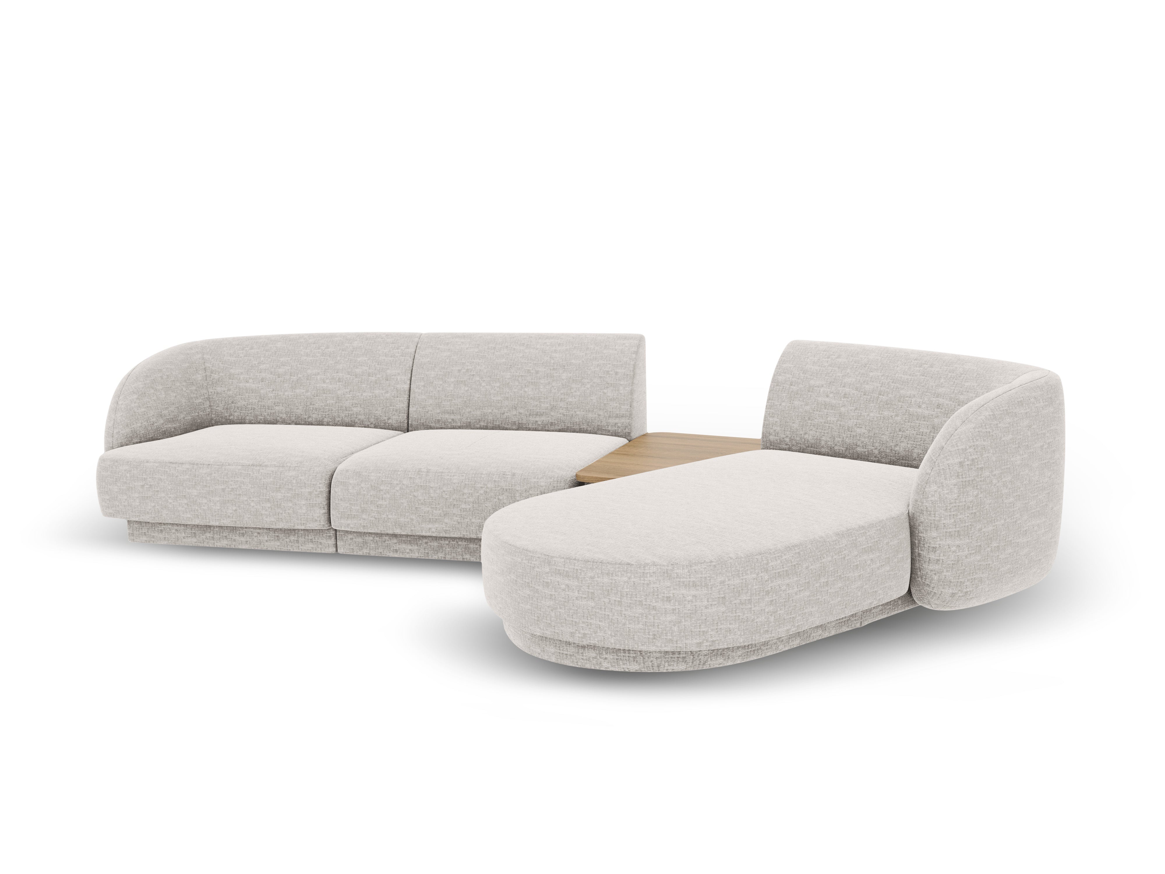 Kotna sedežna garnitura Miley 303x178 cm, Material: chenille