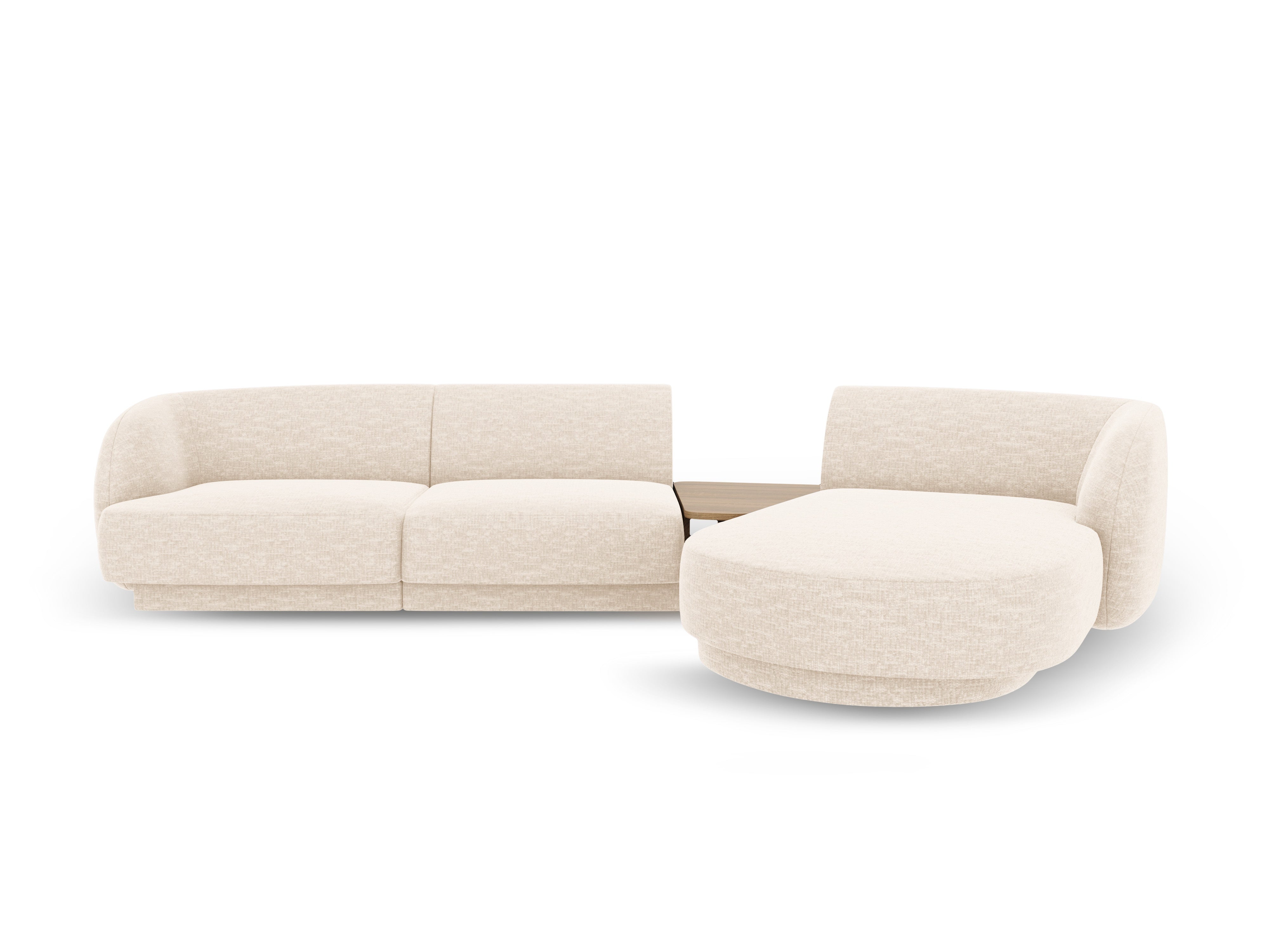 Kotna sedežna garnitura Miley 303x178 cm, Material: chenille