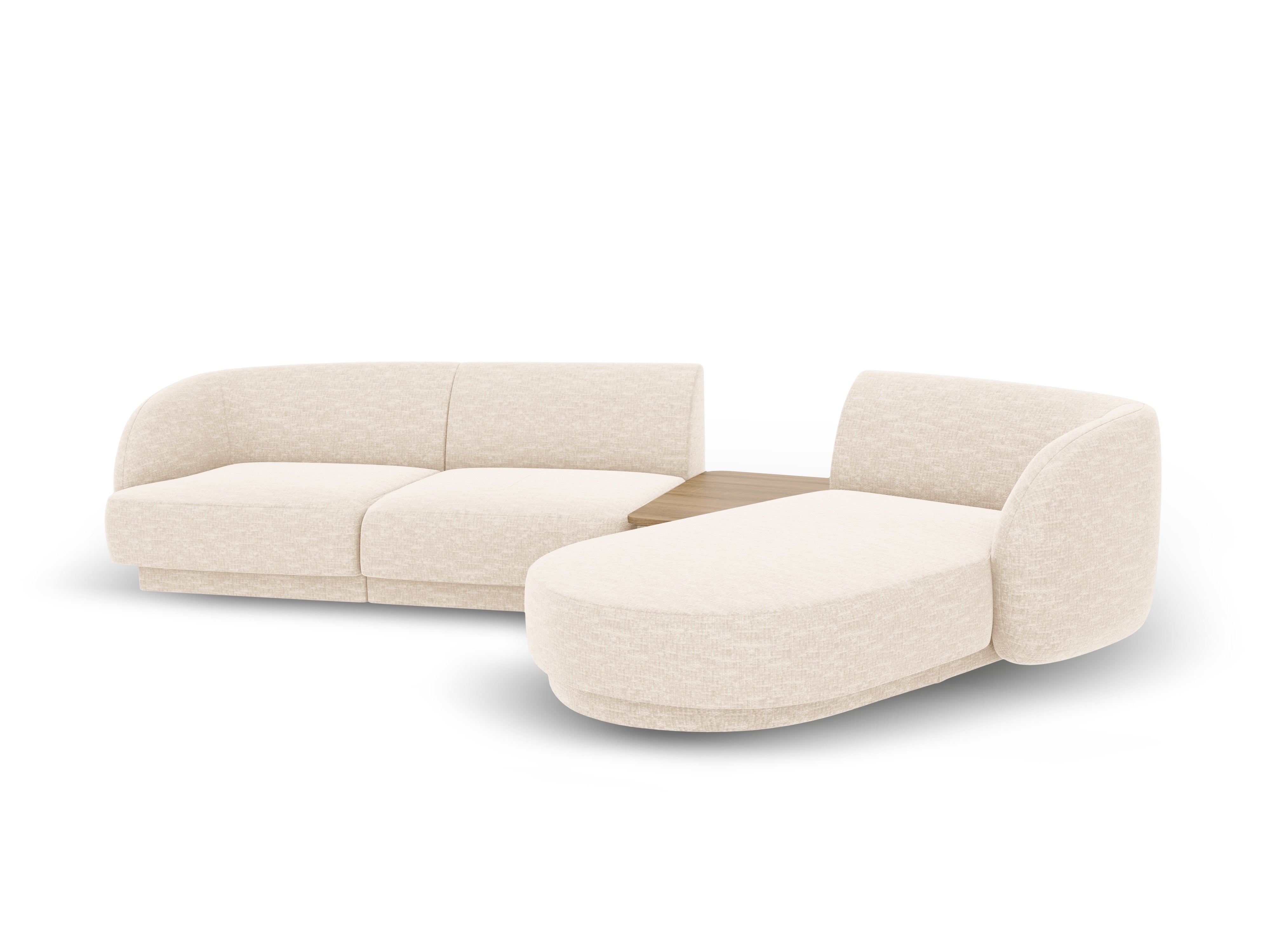 Kotna sedežna garnitura Miley 303x178 cm, Material: chenille