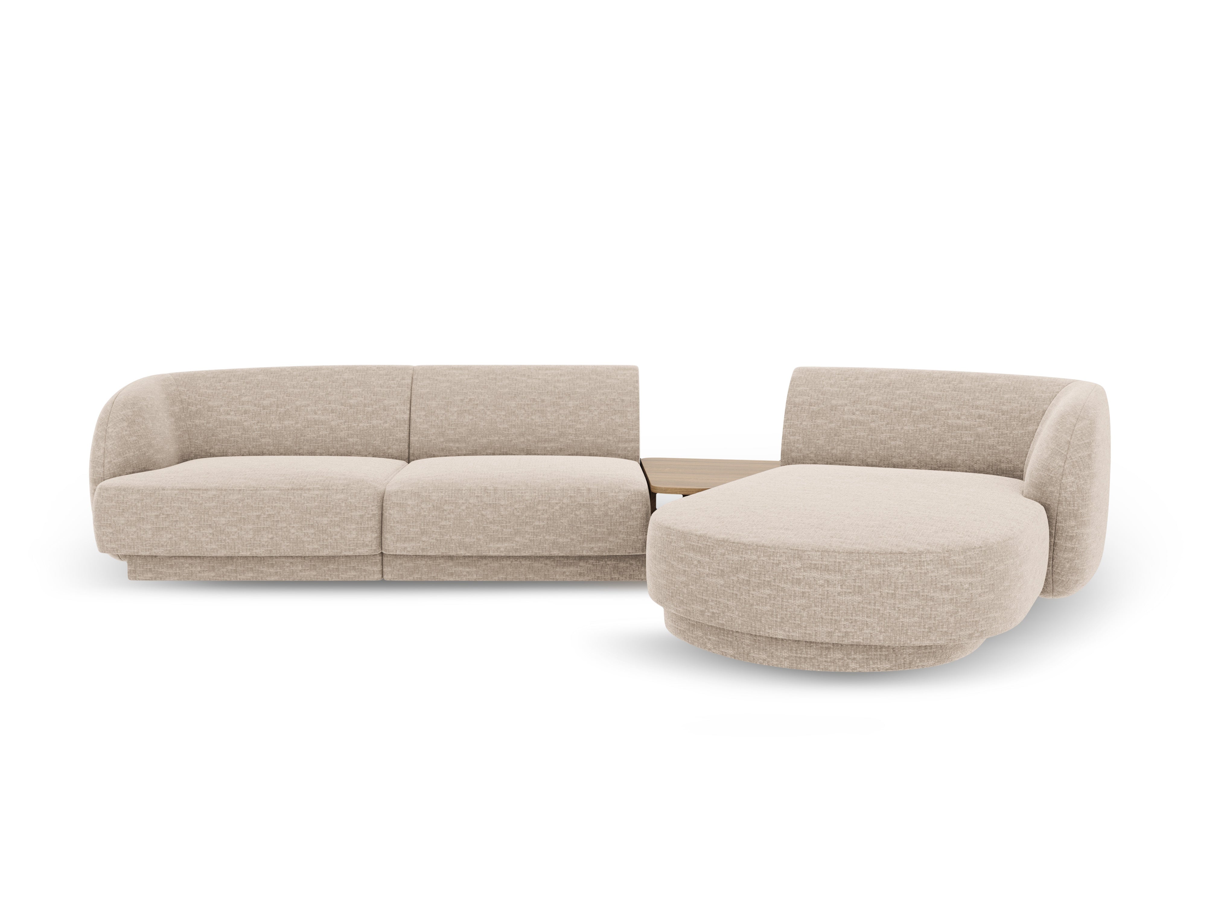Kotna sedežna garnitura Miley 303x178 cm, Material: chenille