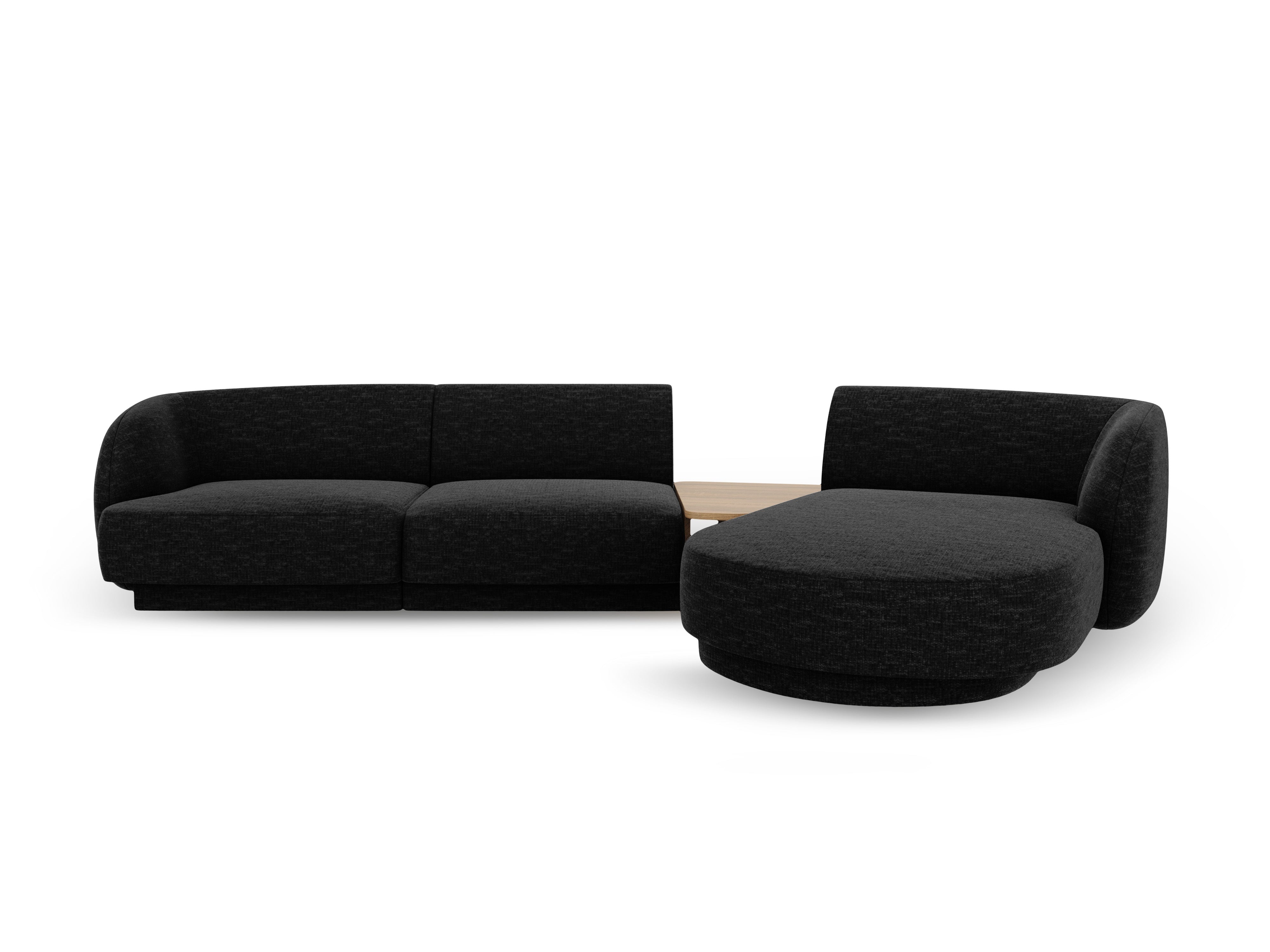 Kotna sedežna garnitura Miley 303x178 cm, Material: chenille
