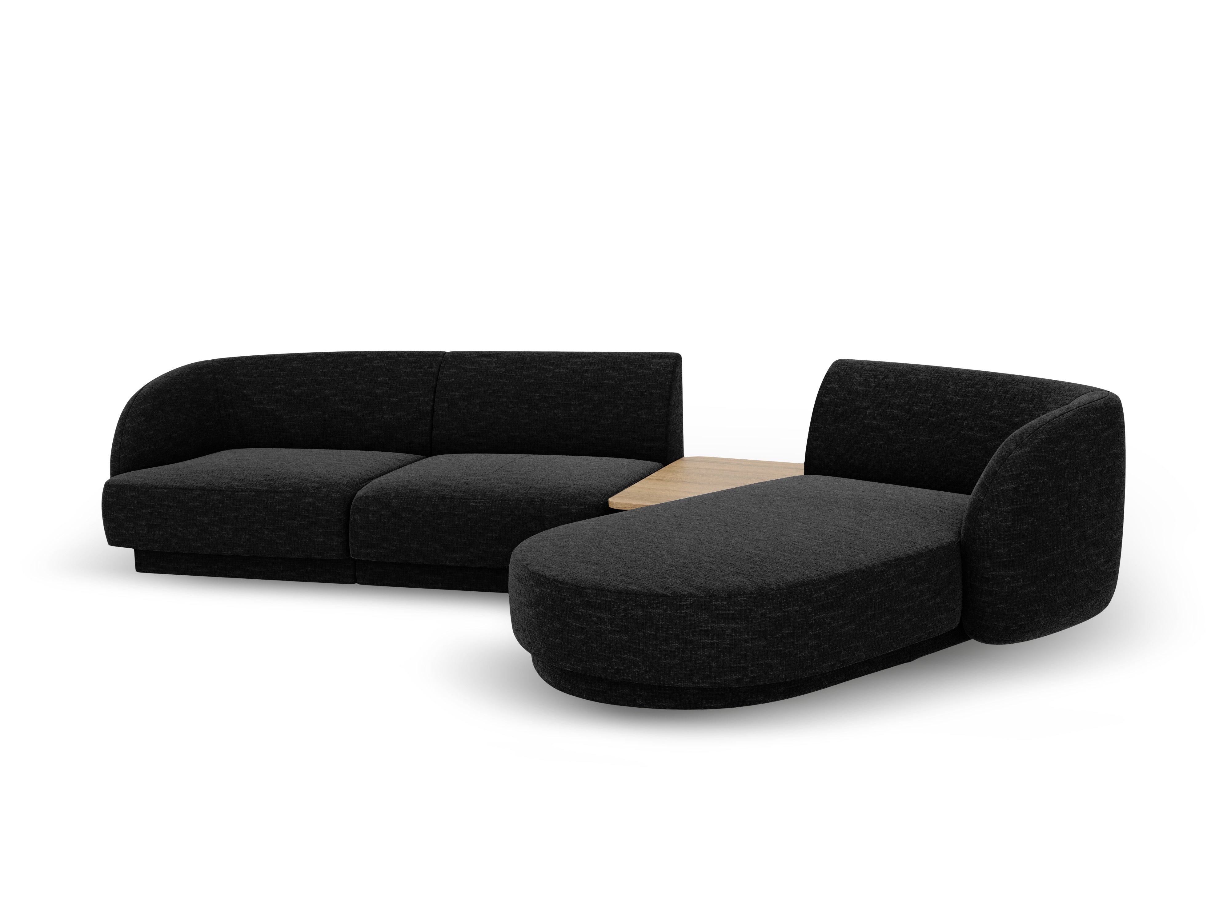 Kotna sedežna garnitura Miley 303x178 cm, Material: chenille