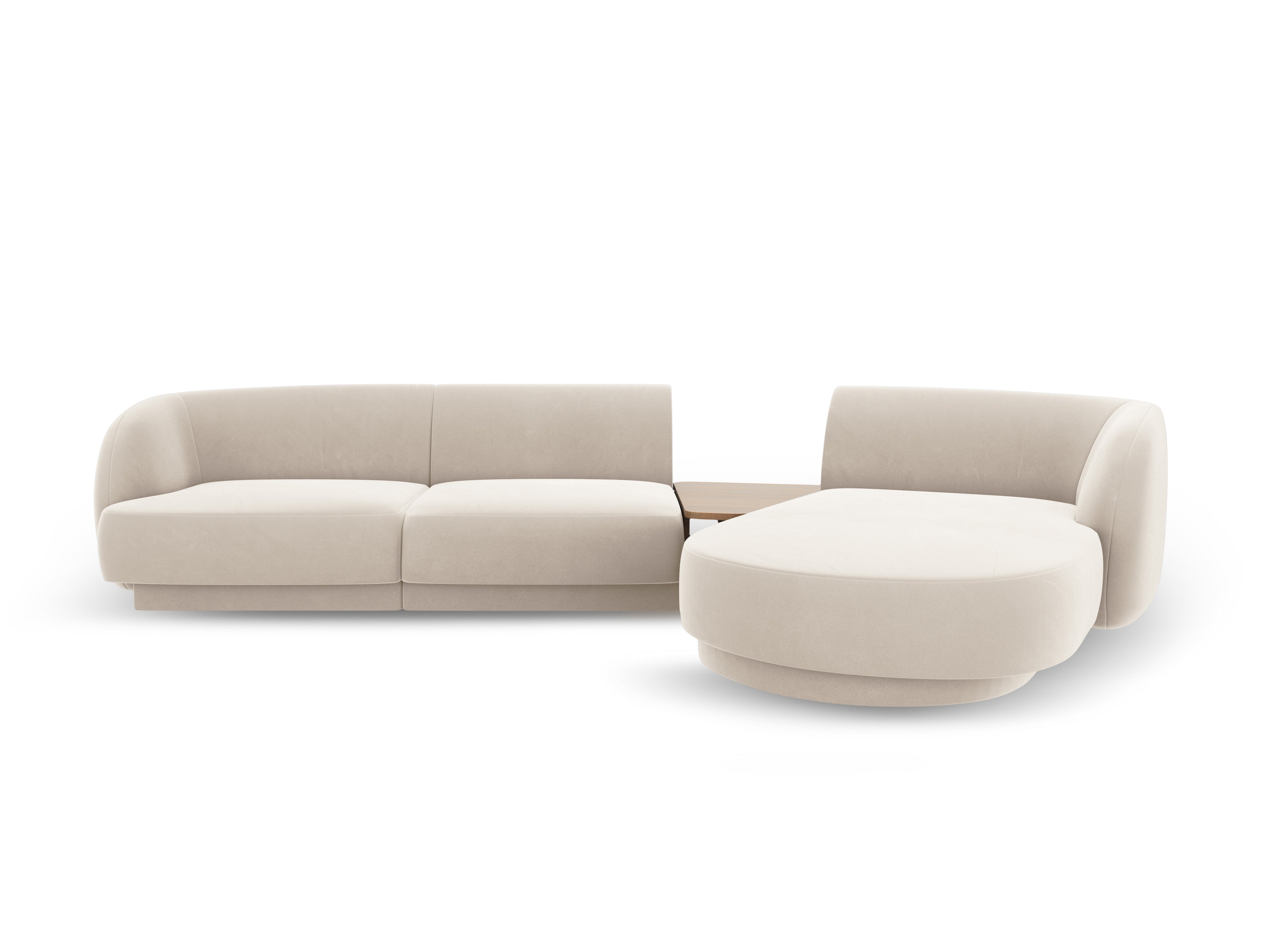 Kotna garnitura Miley 303x178cm, Material: žamet