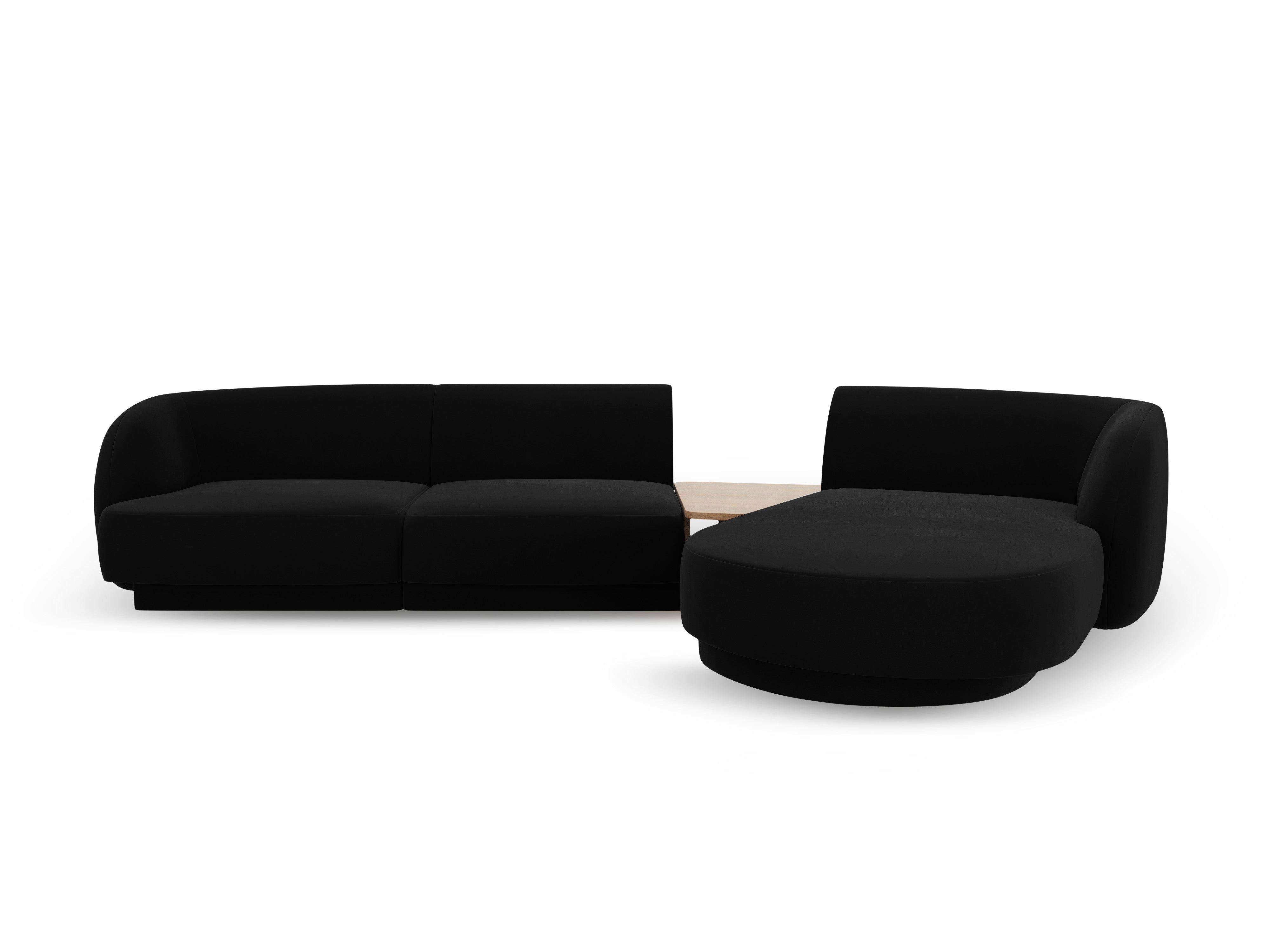 Kotna garnitura Miley 303x178cm, Material: žamet