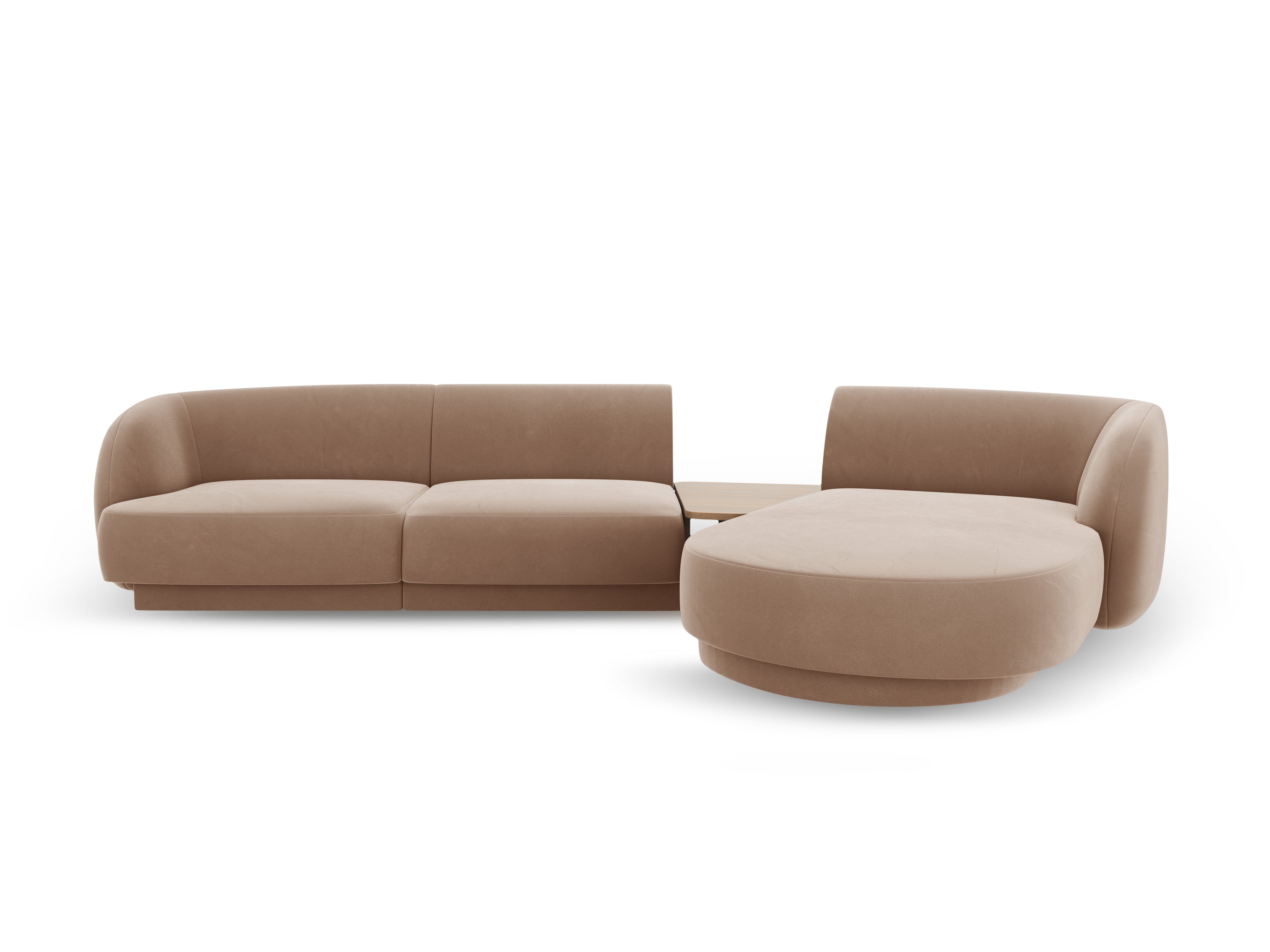 Kotna garnitura Miley 303x178cm, Material: žamet
