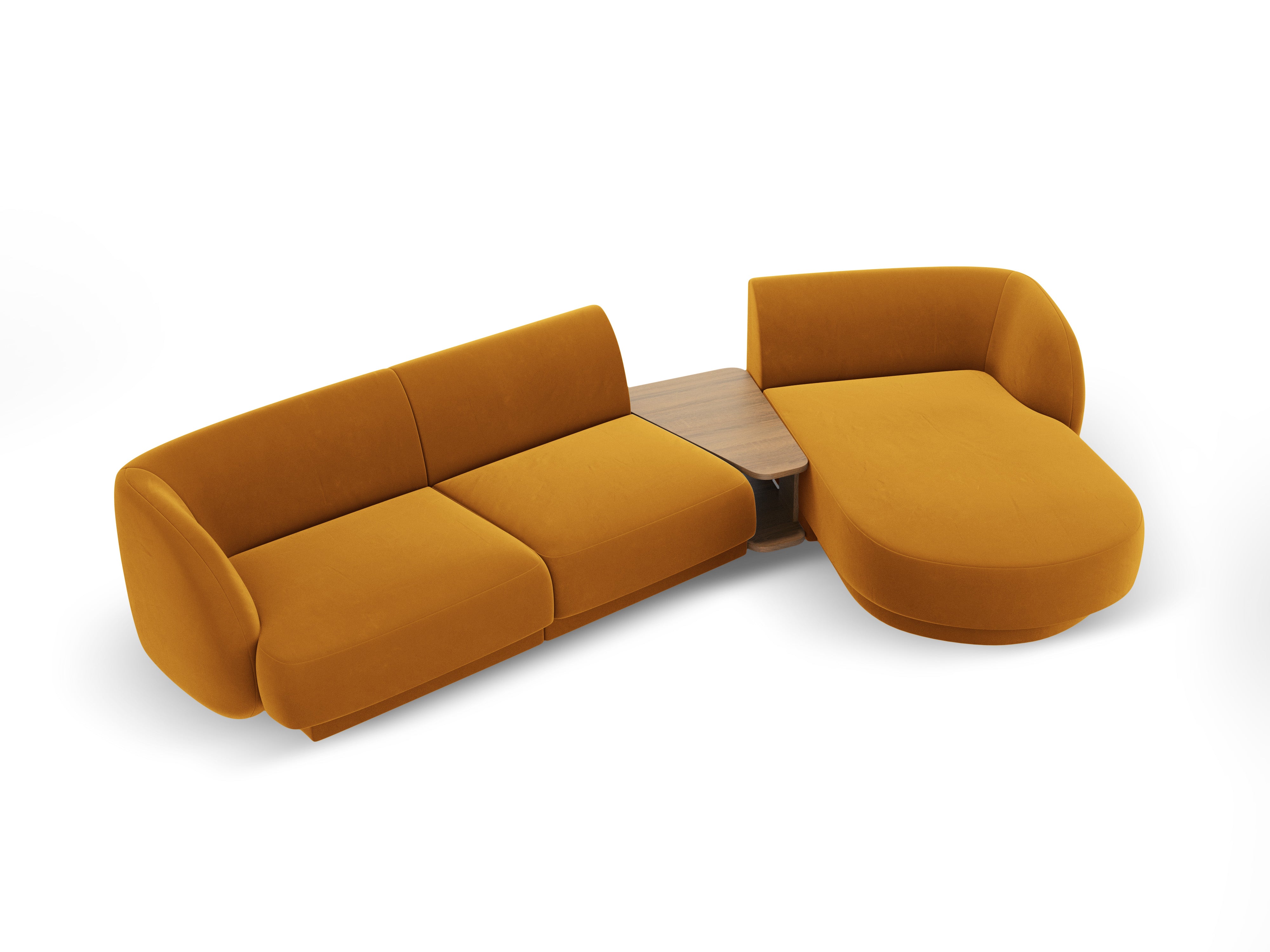 Kotna garnitura Miley 303x178cm, Material: žamet