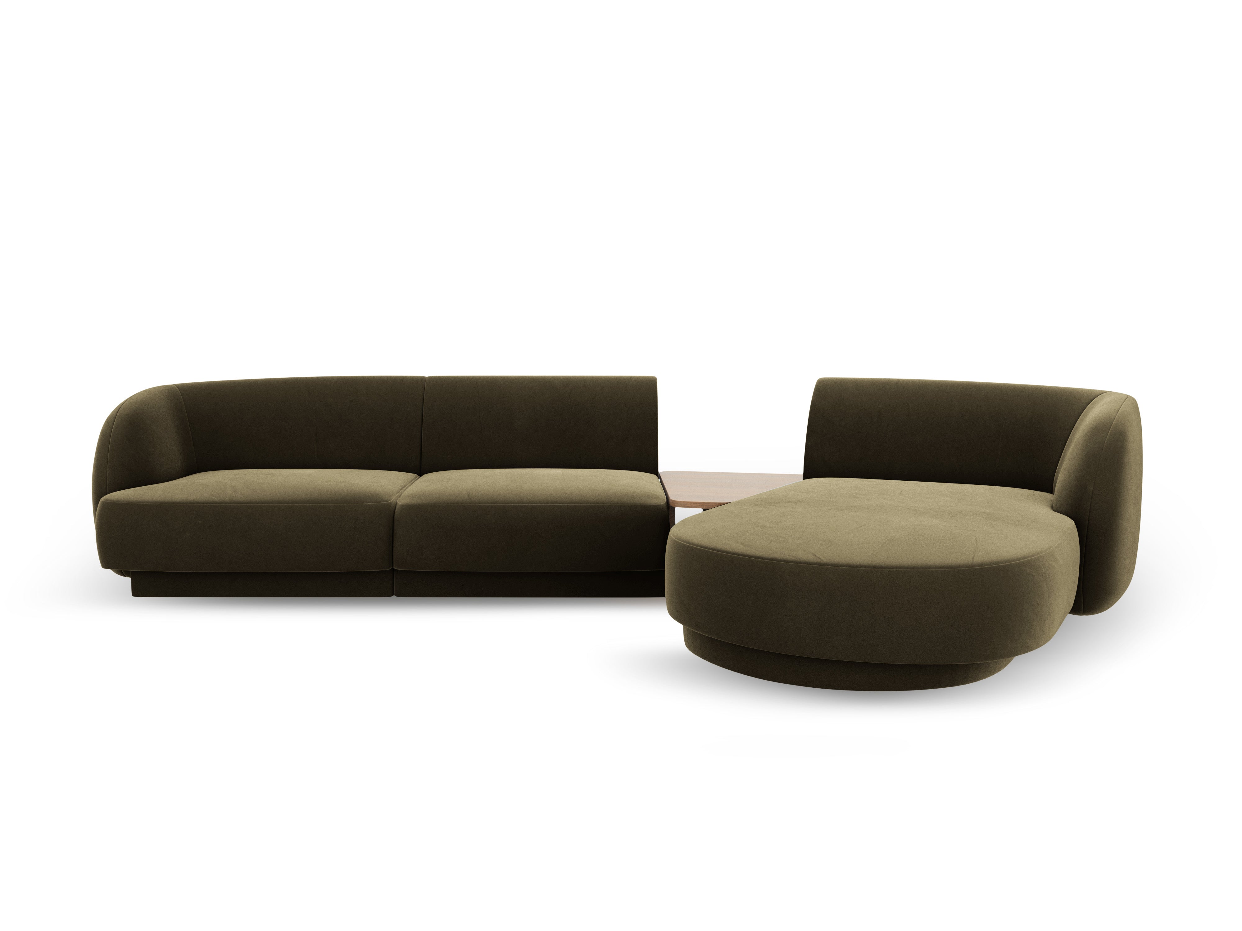 Kotna garnitura Miley 303x178cm, Material: žamet