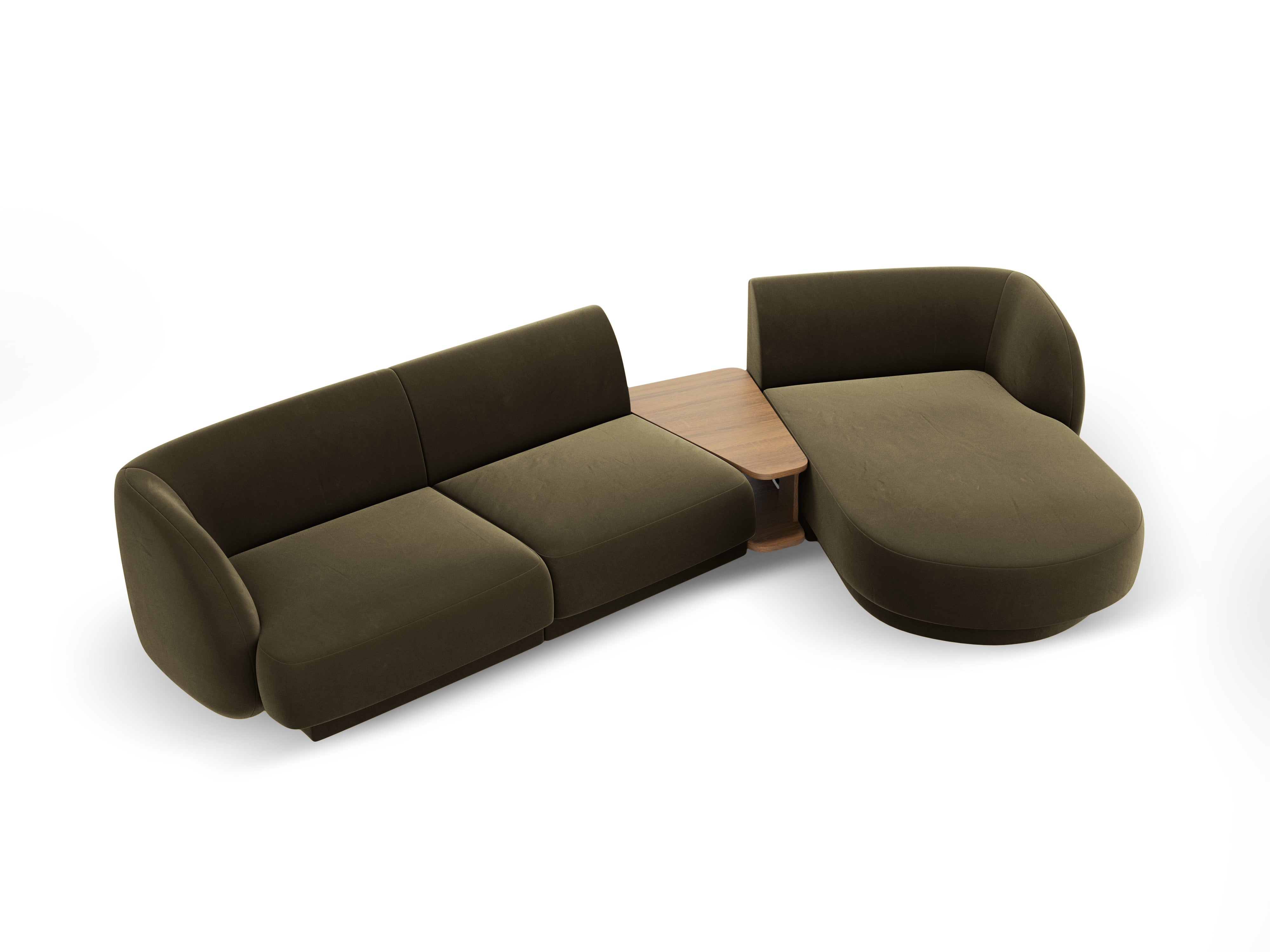 Kotna garnitura Miley 303x178cm, Material: žamet