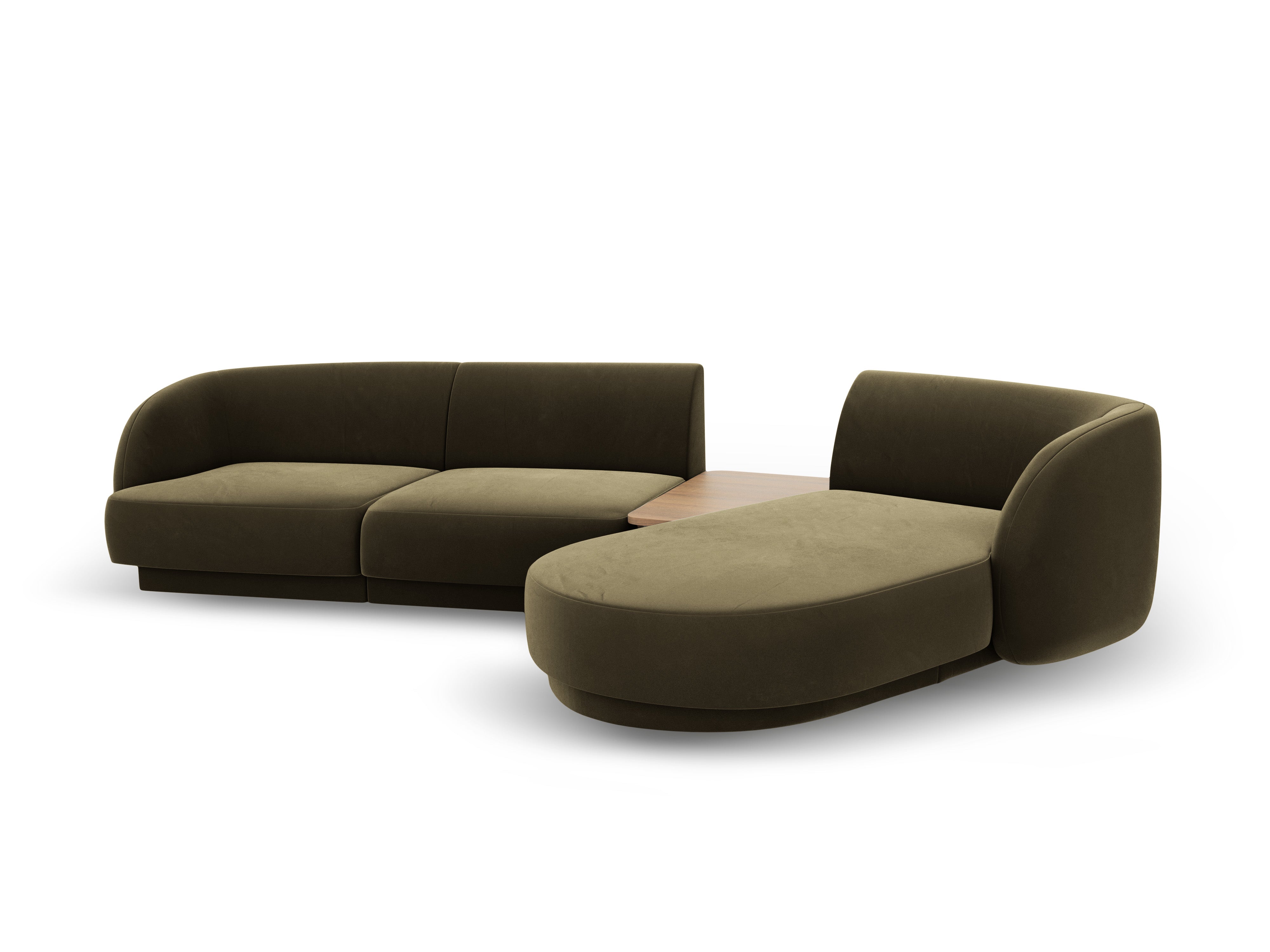 Kotna garnitura Miley 303x178cm, Material: žamet