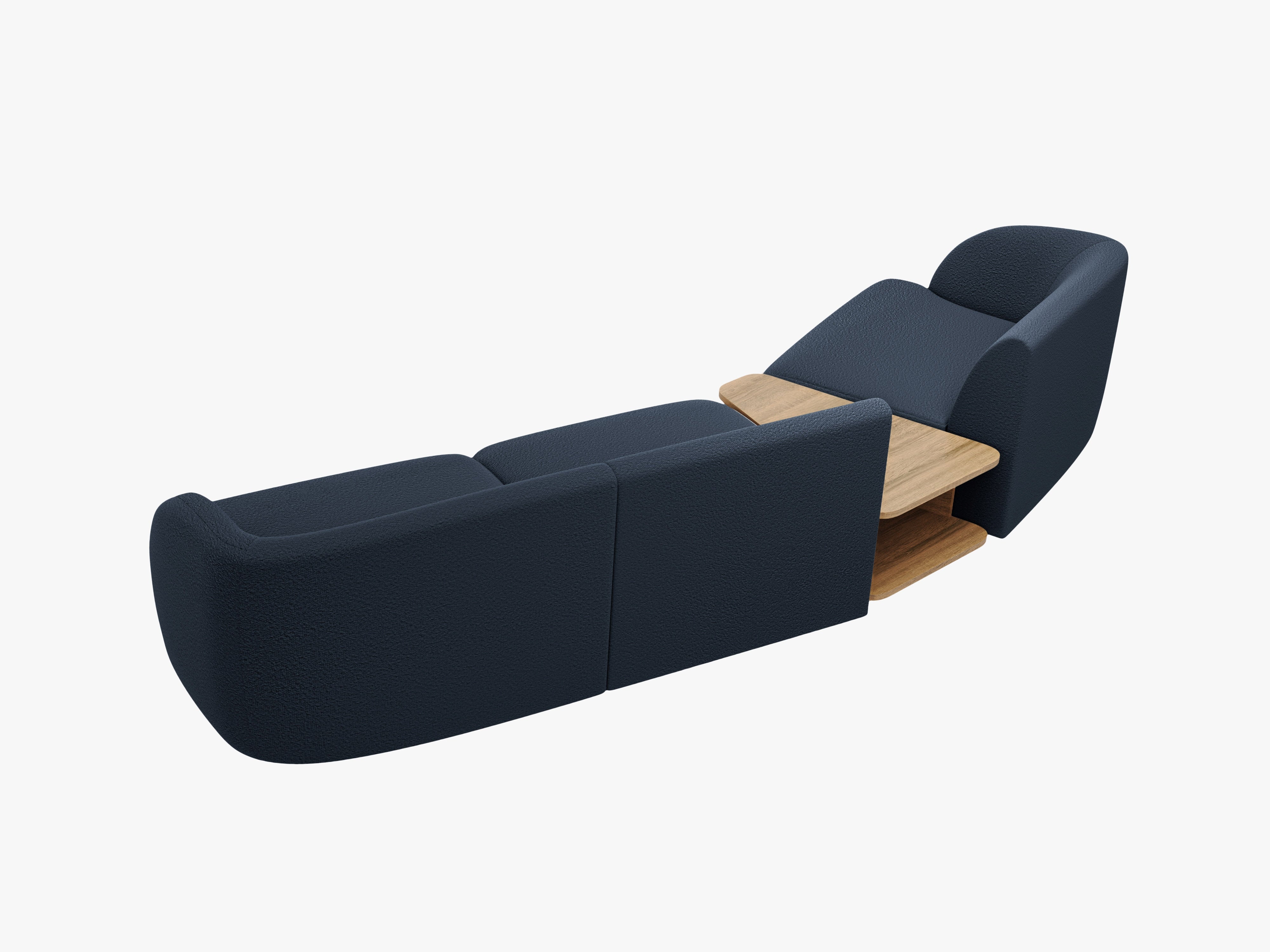 Kutna garnitura Miley 303x126cm, Materijal: Boucle