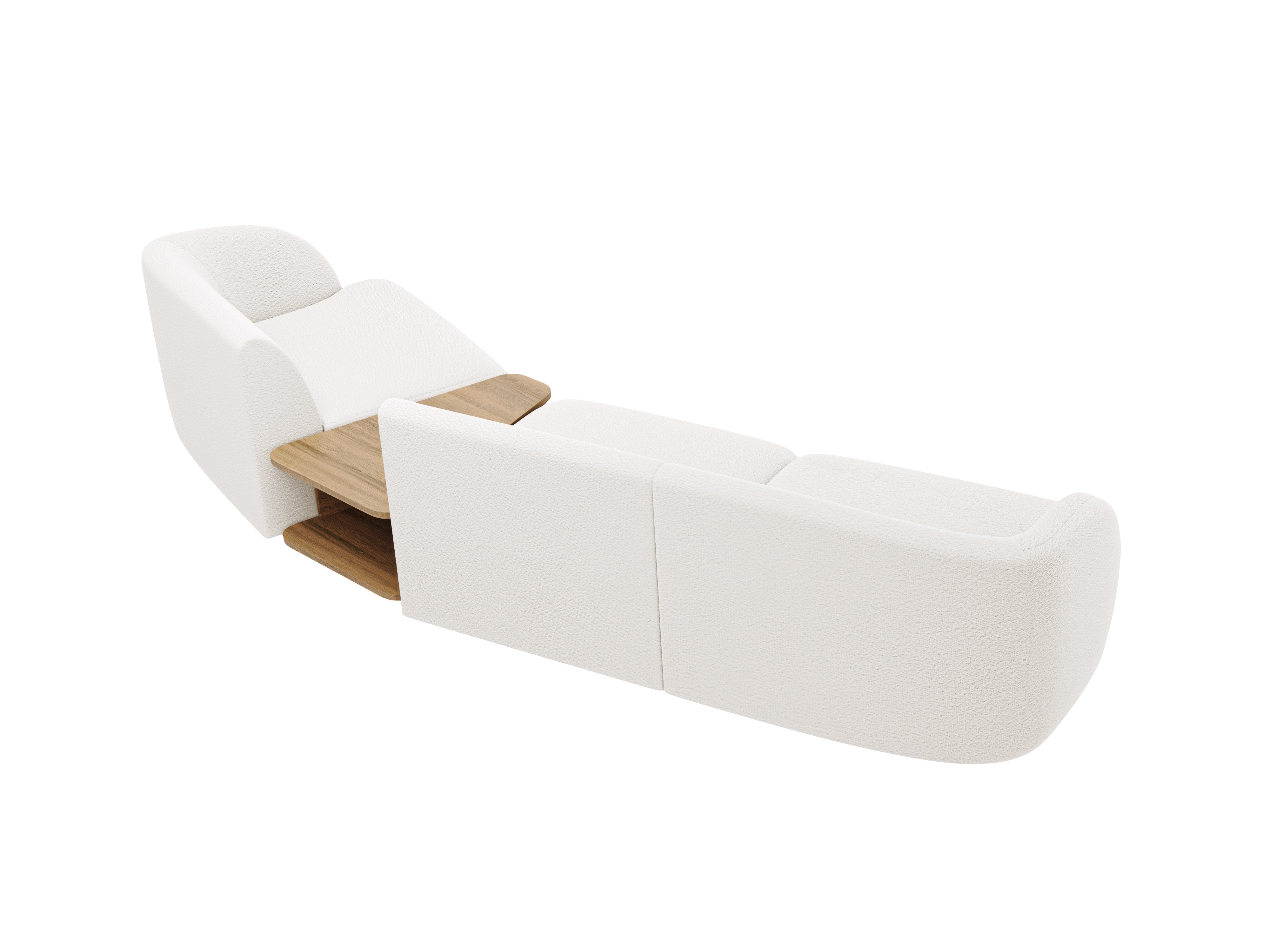 Kutna garnitura Miley 303x126cm, Materijal: Boucle